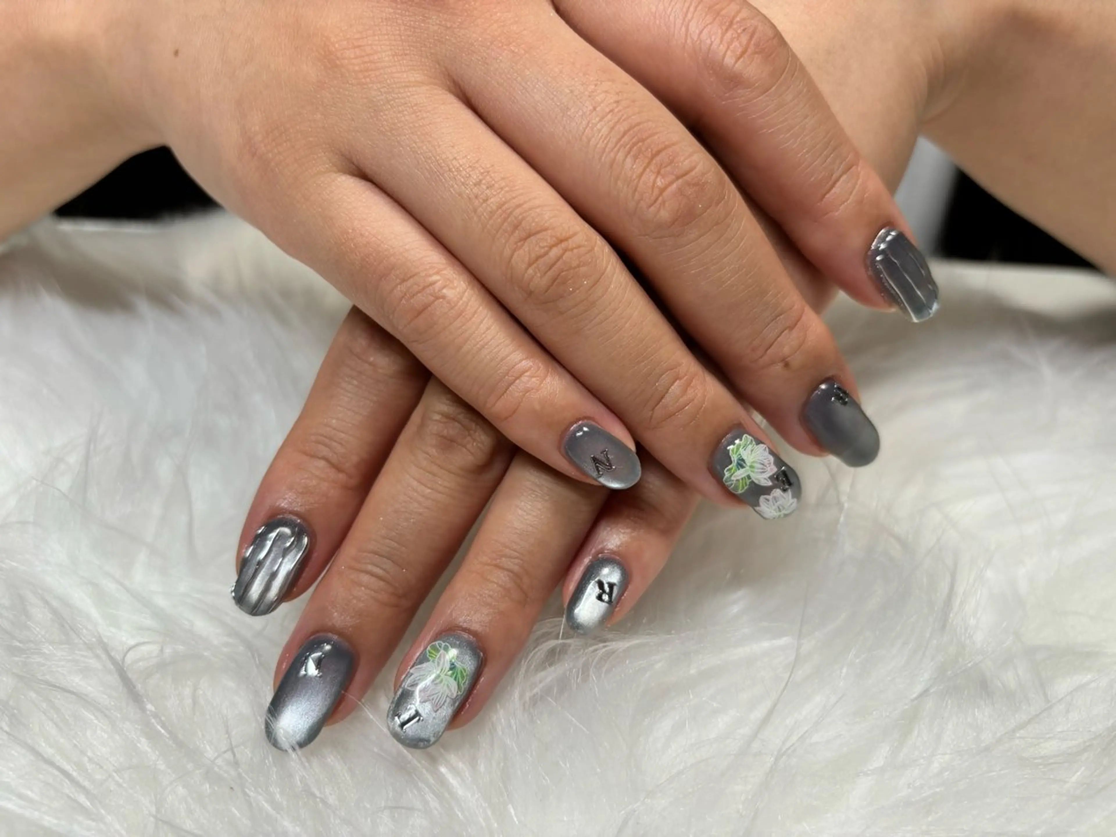 ネイル 持ち込み 番園 あかねのネイルデザイン