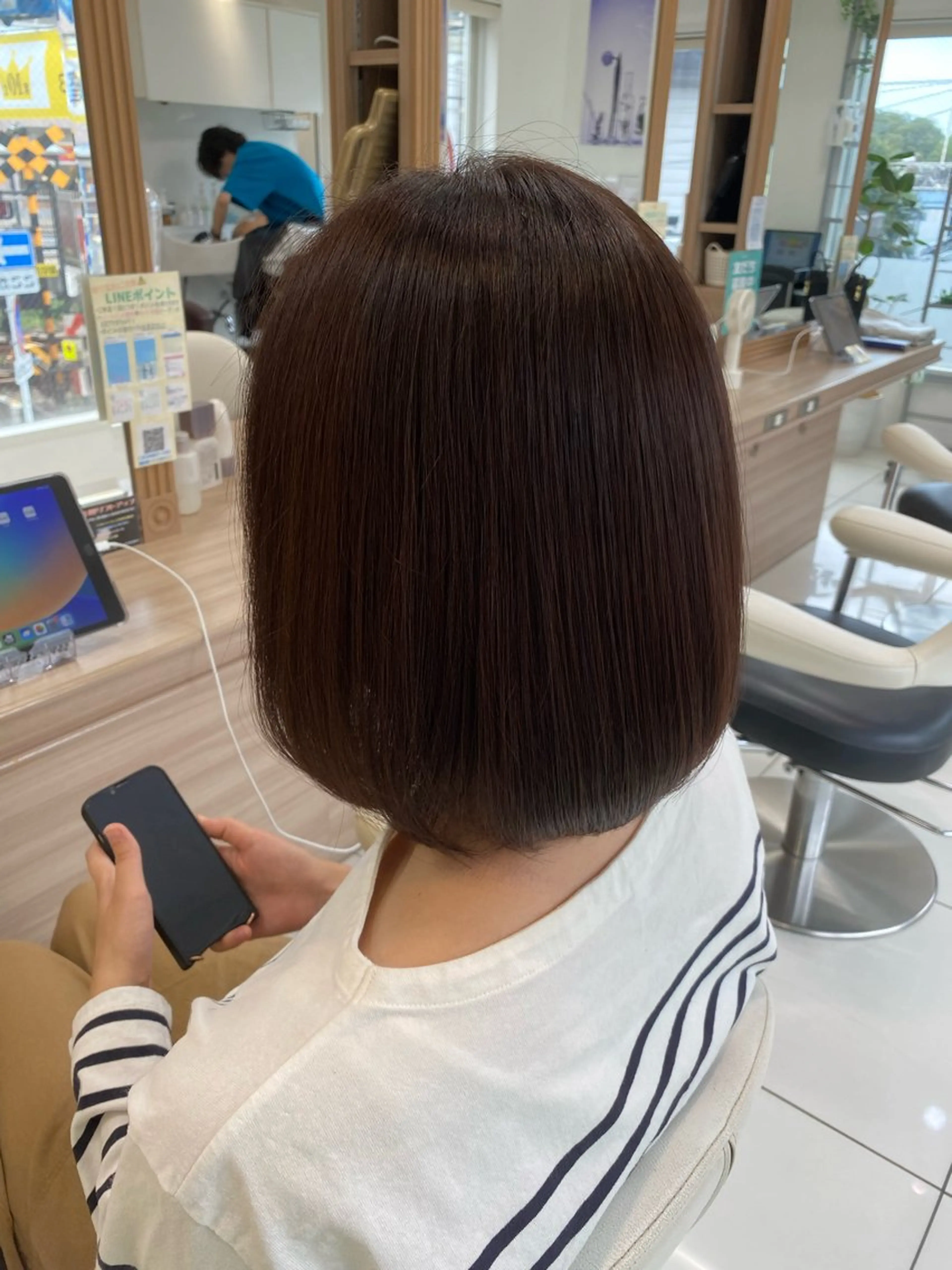 ミディアム チョコレートブラウン SONOKA 🦋のヘアスタイル