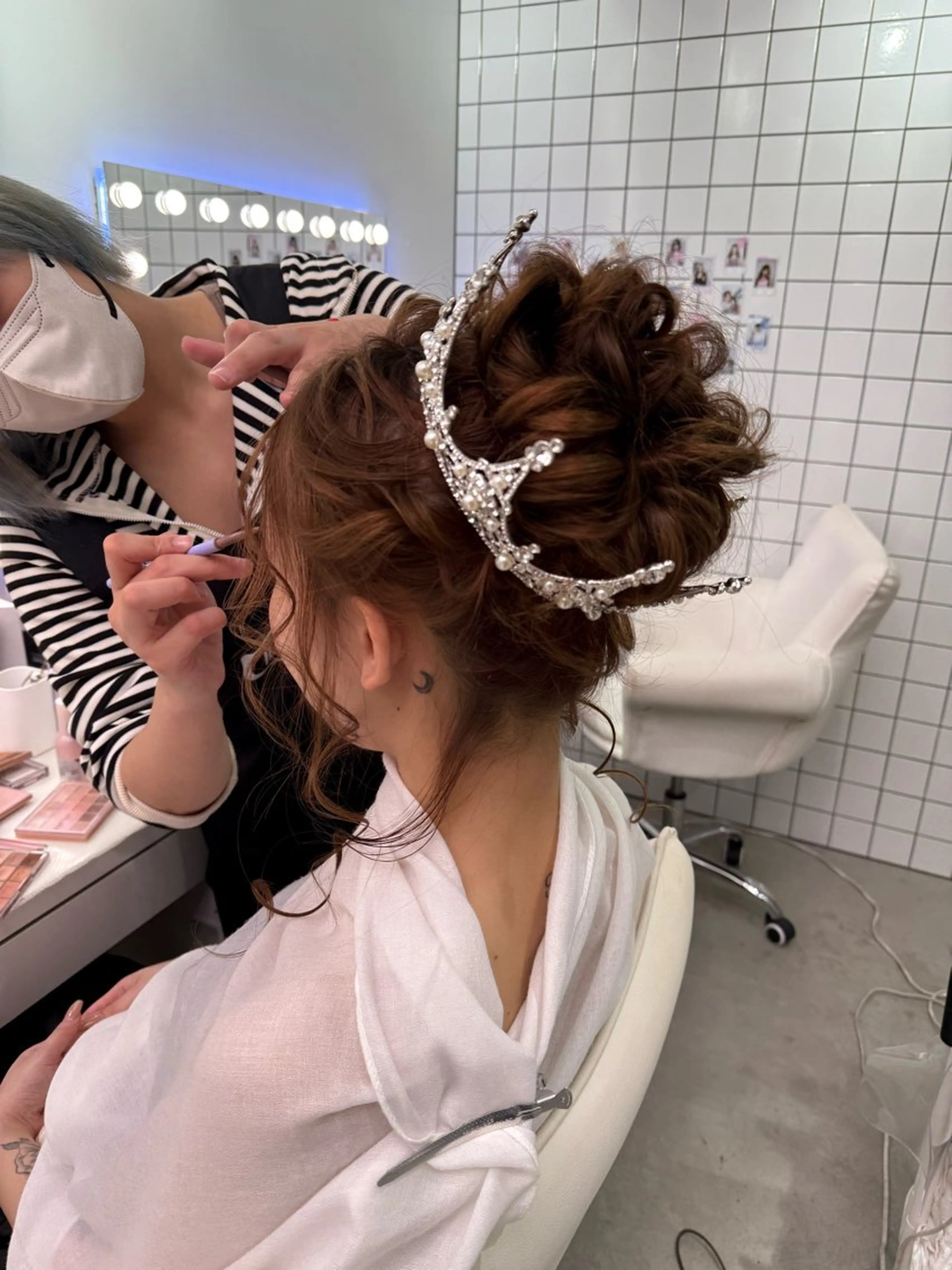 ヘアアレンジ デート ヘアセット ヘアメイク美容師 🦋サカモトレナ🦋のヘアスタイル