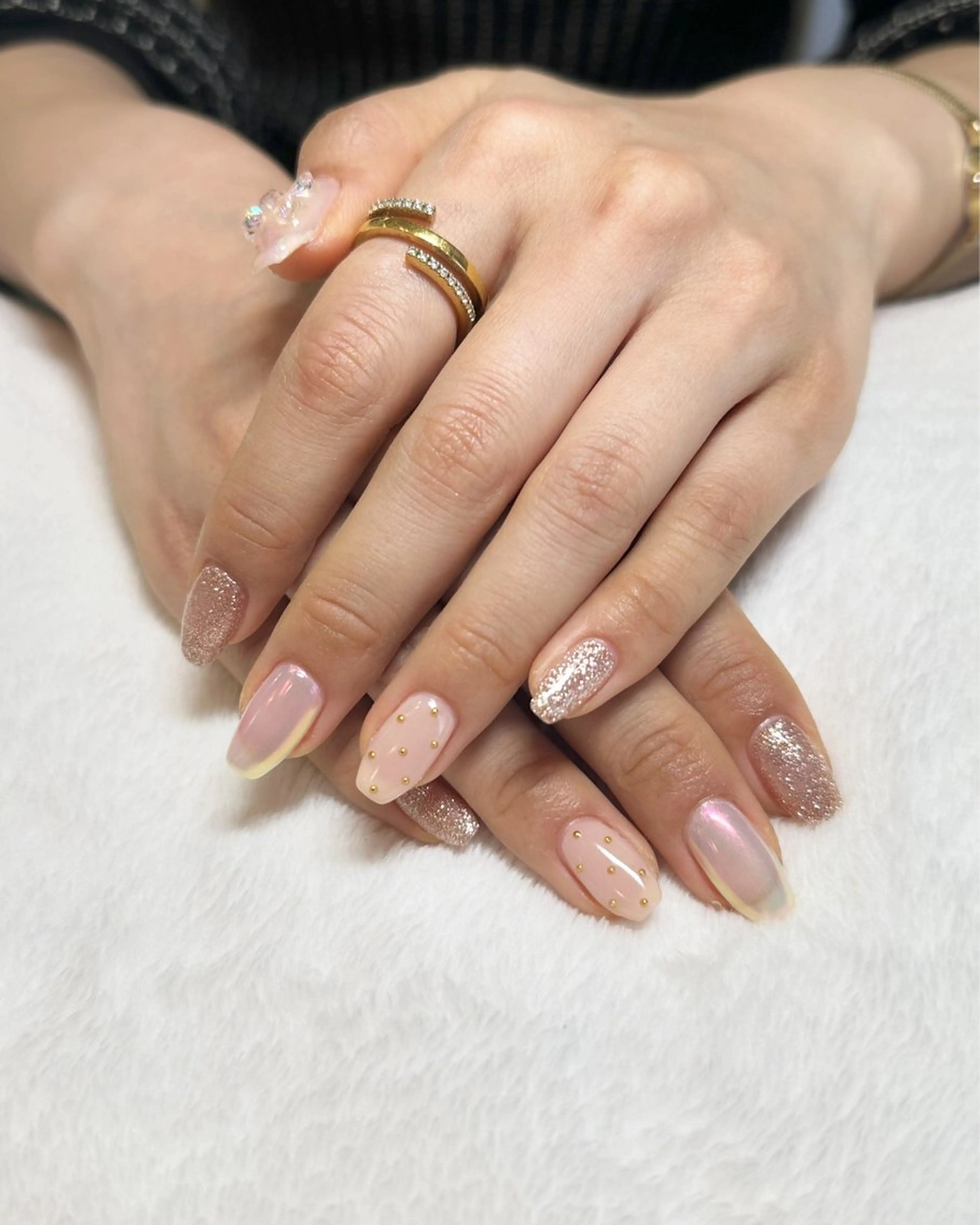 ネイル 春ネイル ハンドネイル 橋本 真央のネイルデザイン