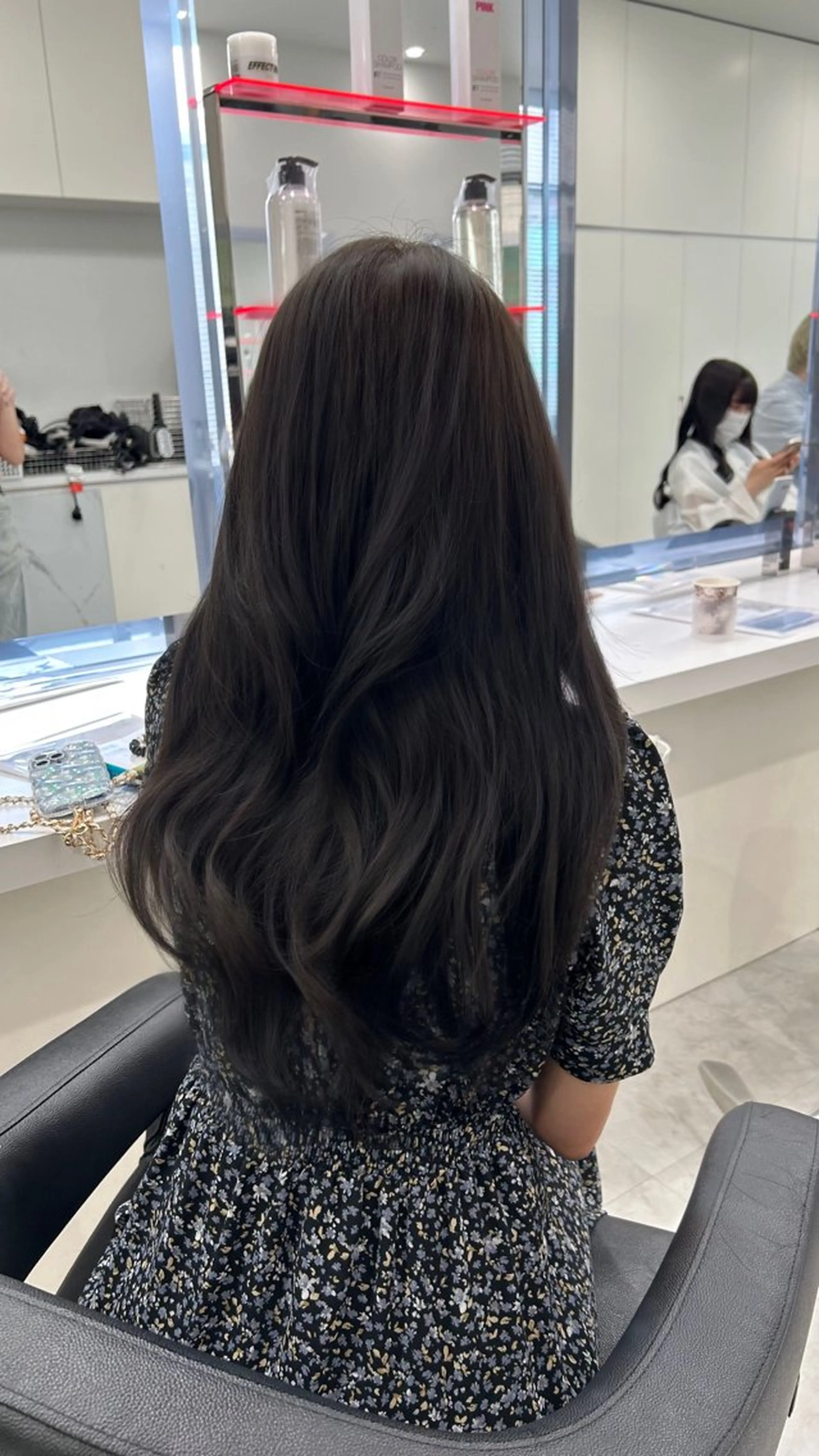 ロング ヘアカラー トリートメント ♡くすみトレンド ♡Rikutoのヘアスタイル