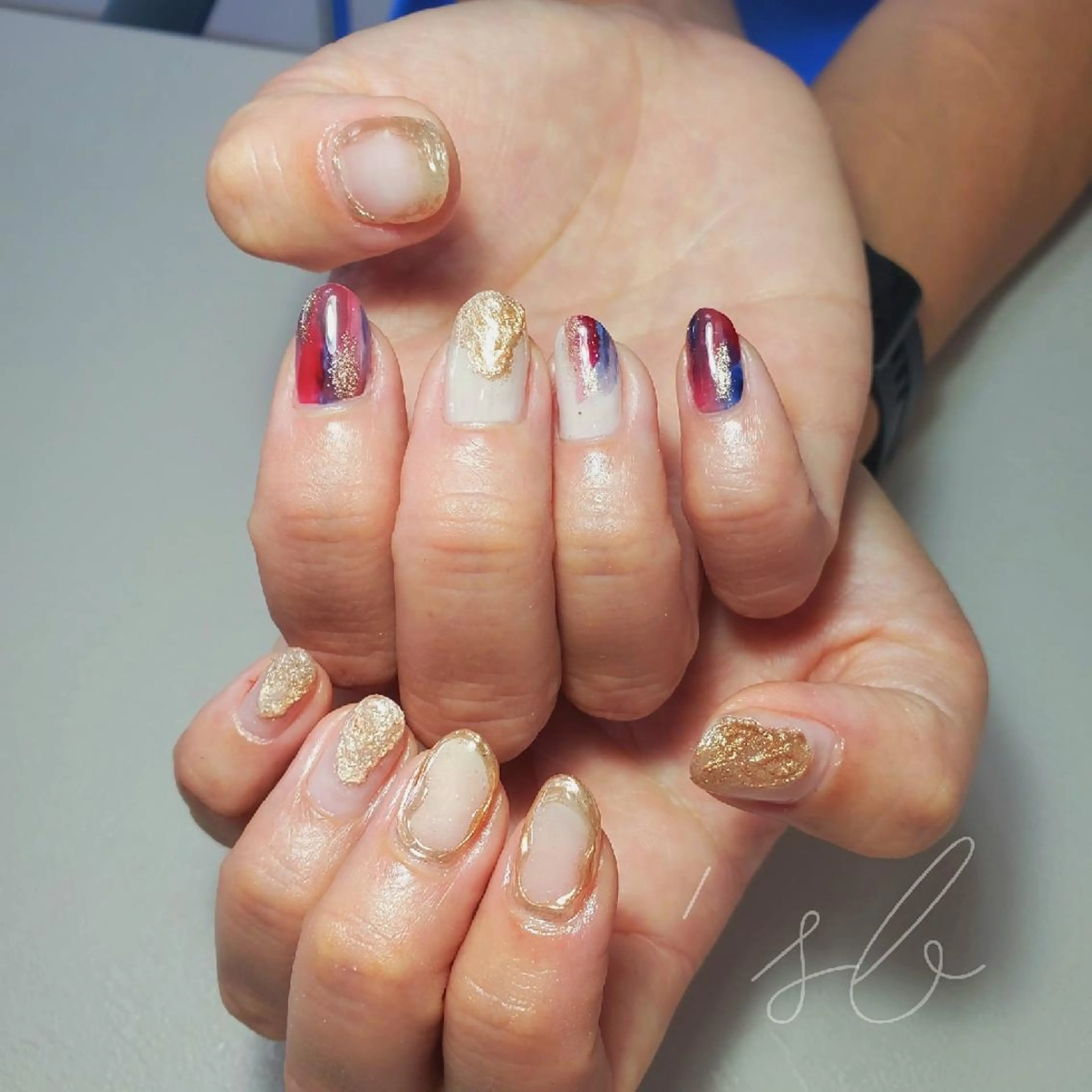 ネイル ハンドネイル nailroom‪ sb‪‪𓈒𓂂𓏸のネイルデザイン