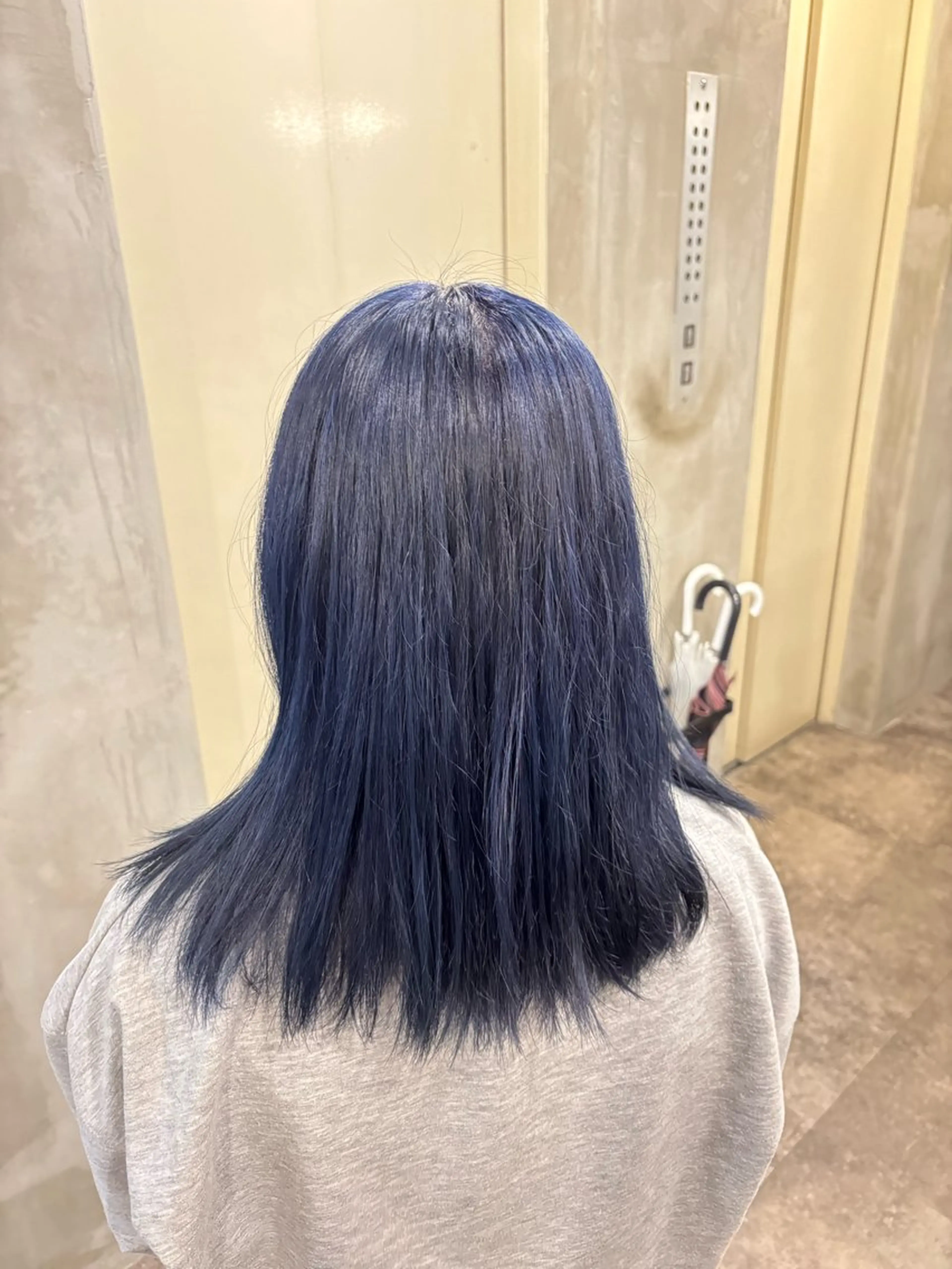 ミディアム 磯野 成基のヘアスタイル