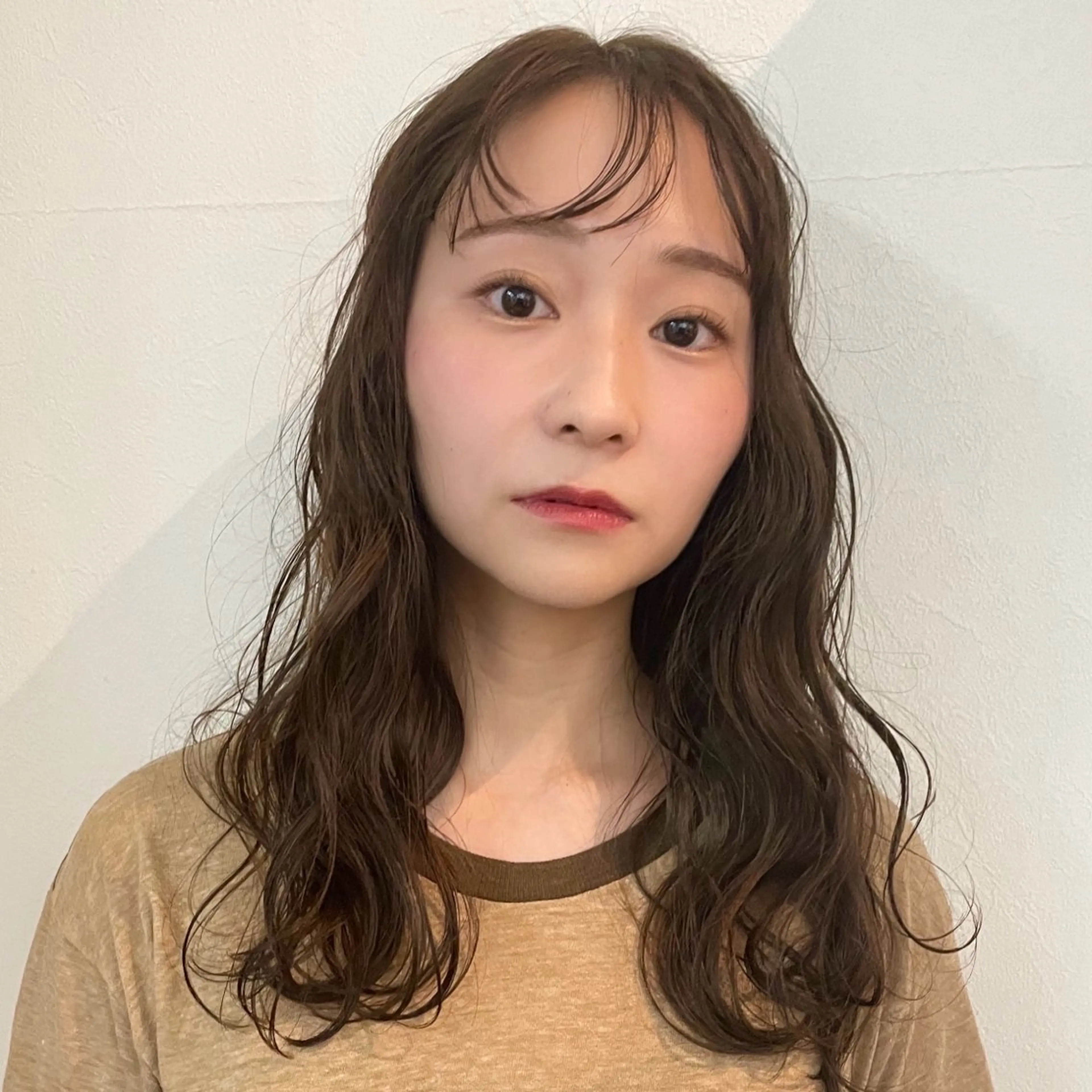 セミロング カラー ベージュカラー 透明感カラー グレージュ オリーブベージュ オリーブグレージュ カット ヘアカラー トリートメント 堀江将太朗/恵比寿/ メンズカットのヘアスタイル