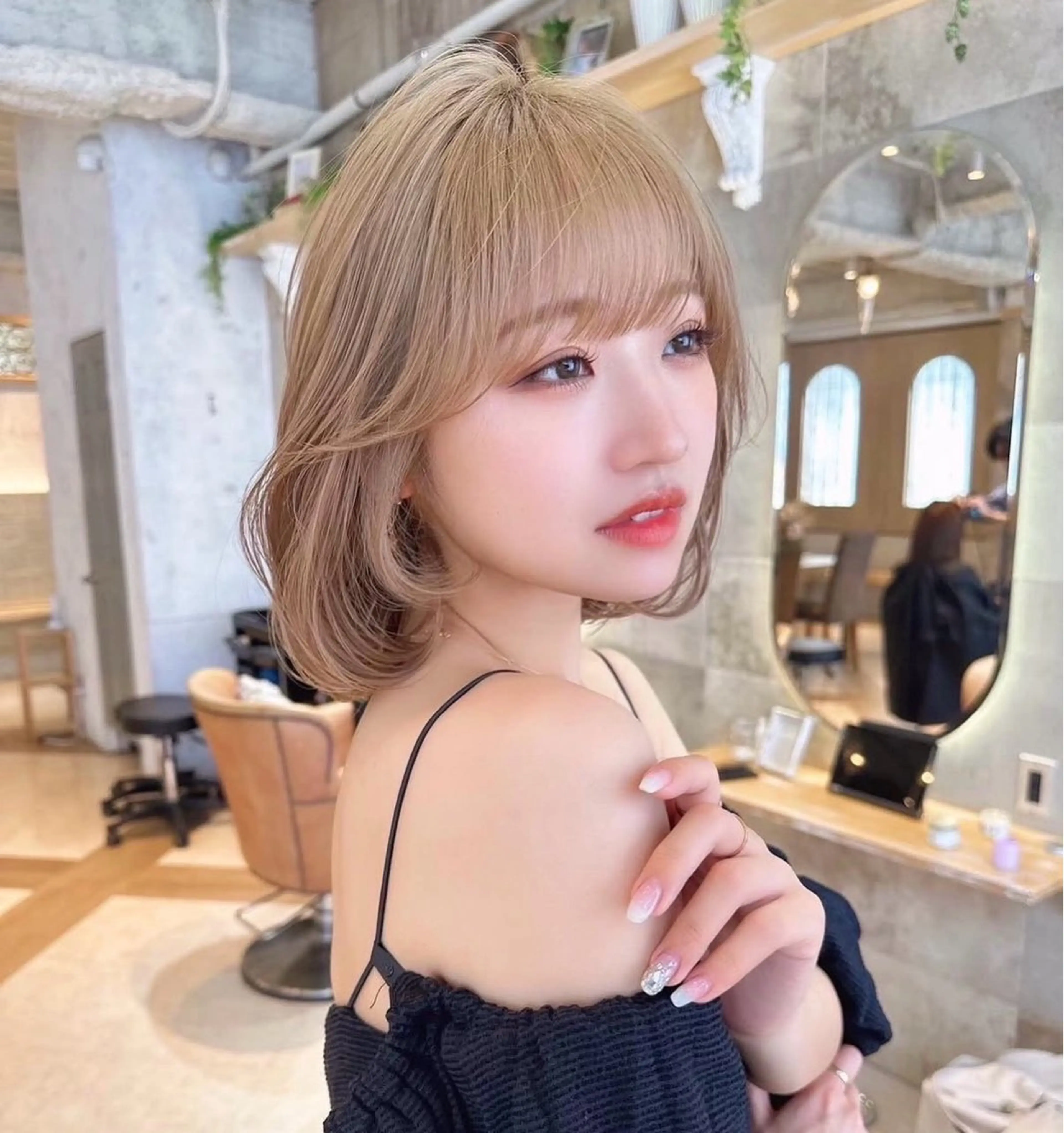 《限定メニュー》前髪顔周りカット➕スタイリング付き🎀✨✨の写真