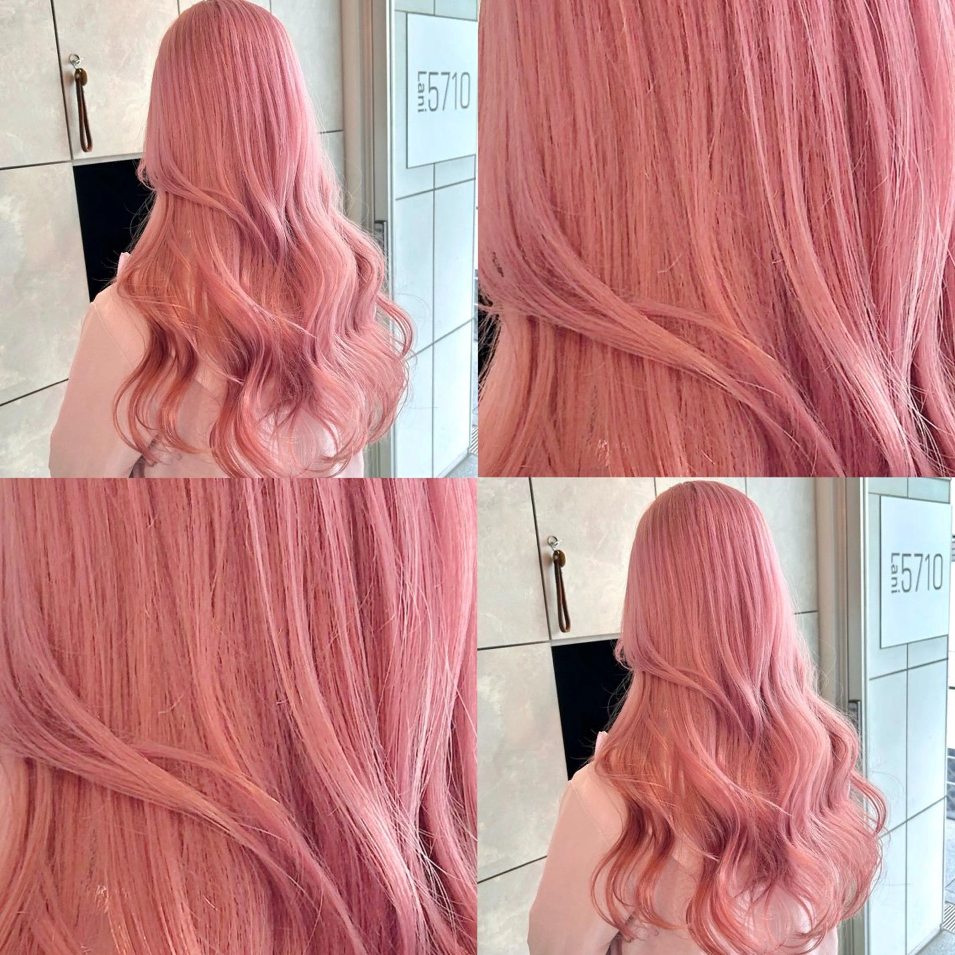ロング カラー カット ヘアカラー トリートメント ヘアセット 🧸ブリーチ特化/前 髪/しょうじりか🎀のヘアスタイル