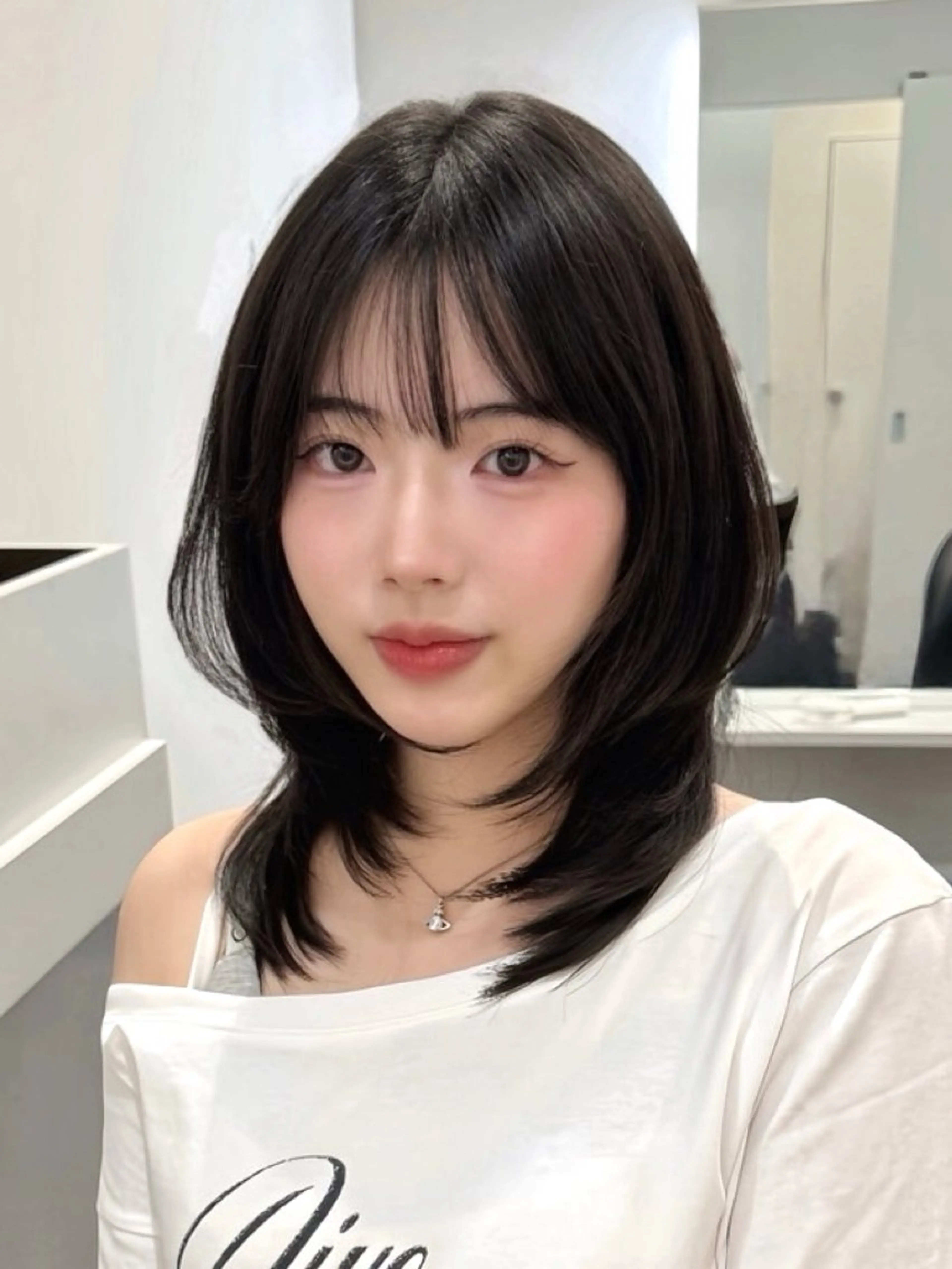 セミロング カラー レイヤーカット 🌿レイヤー/ブリー チ/🌿‬JINのヘアスタイル