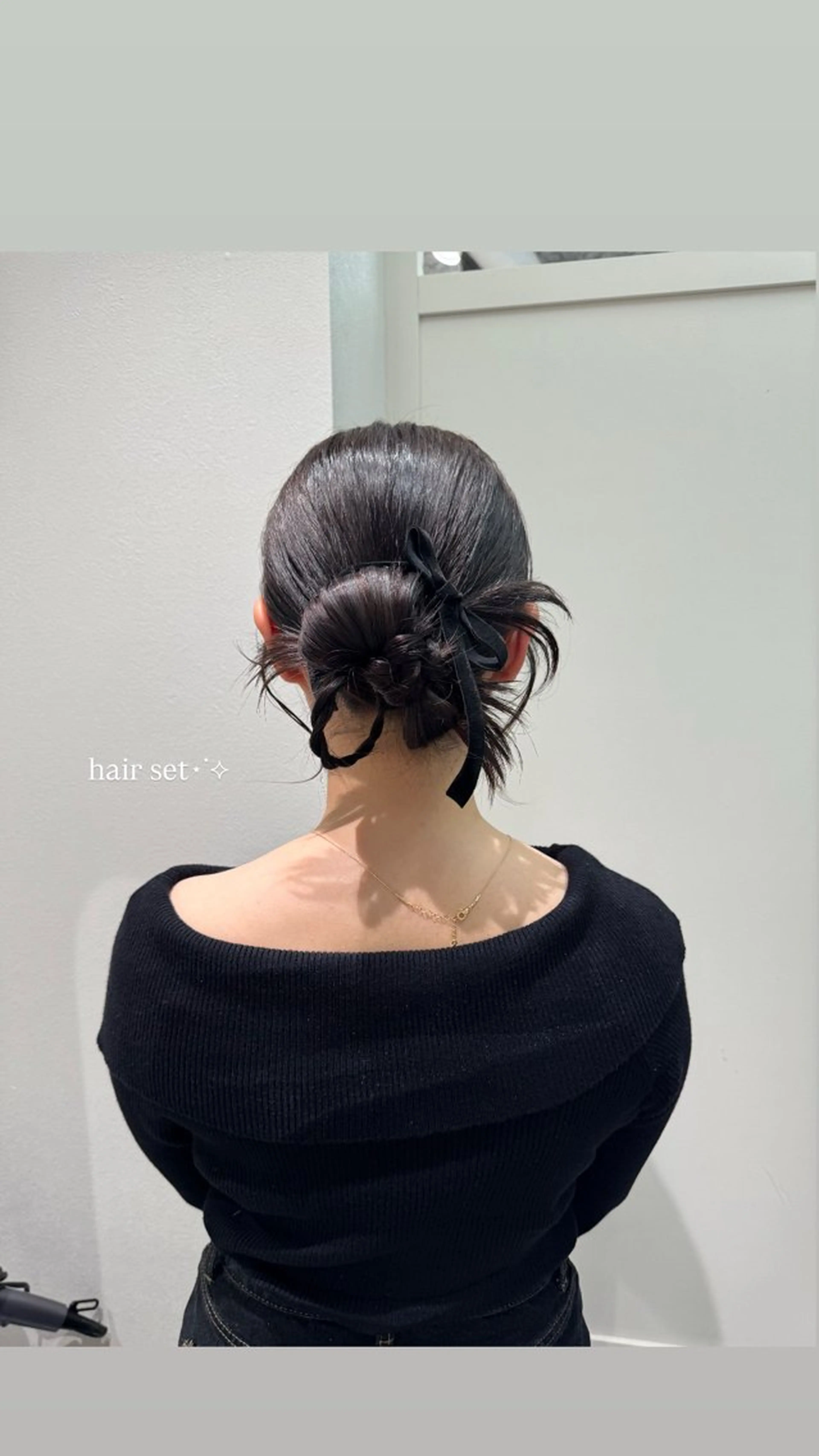 ミディアム ヘアセット 透明感🍨レイヤー ヘアセット/miyuのヘアスタイル