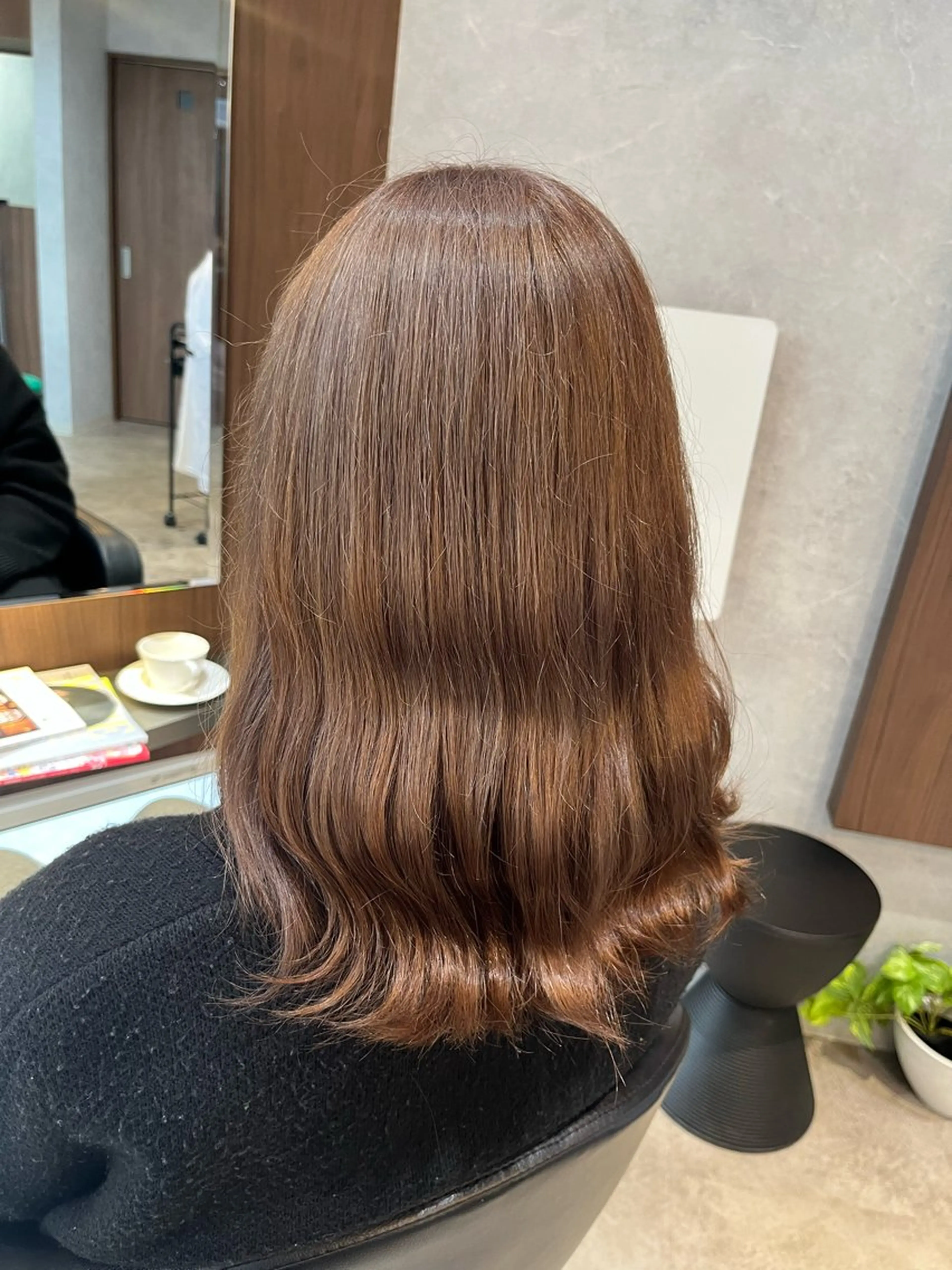 【ヘアカラー】シャンプーブロー込み💞minimoご予約限定トリートメント付きの写真