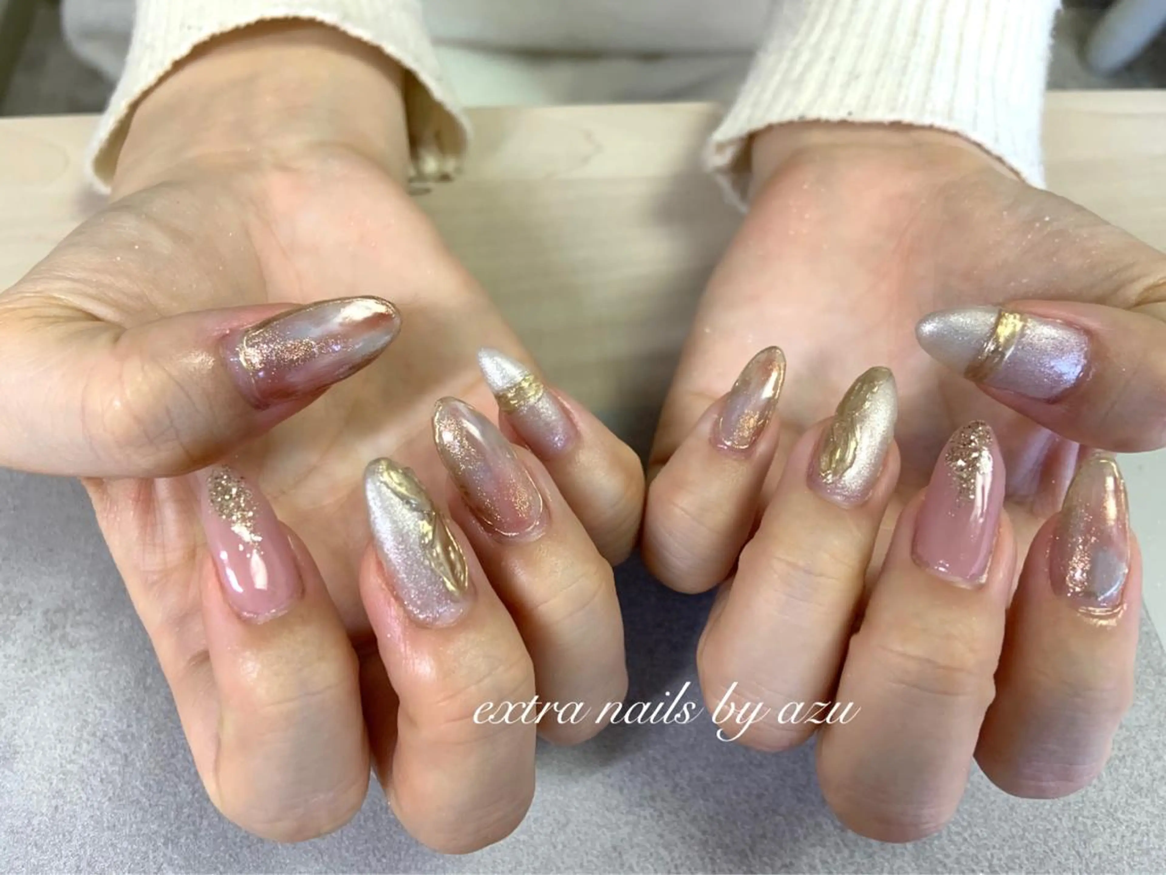 ネイル ハンドネイル extranails ／lemellaのネイルデザイン