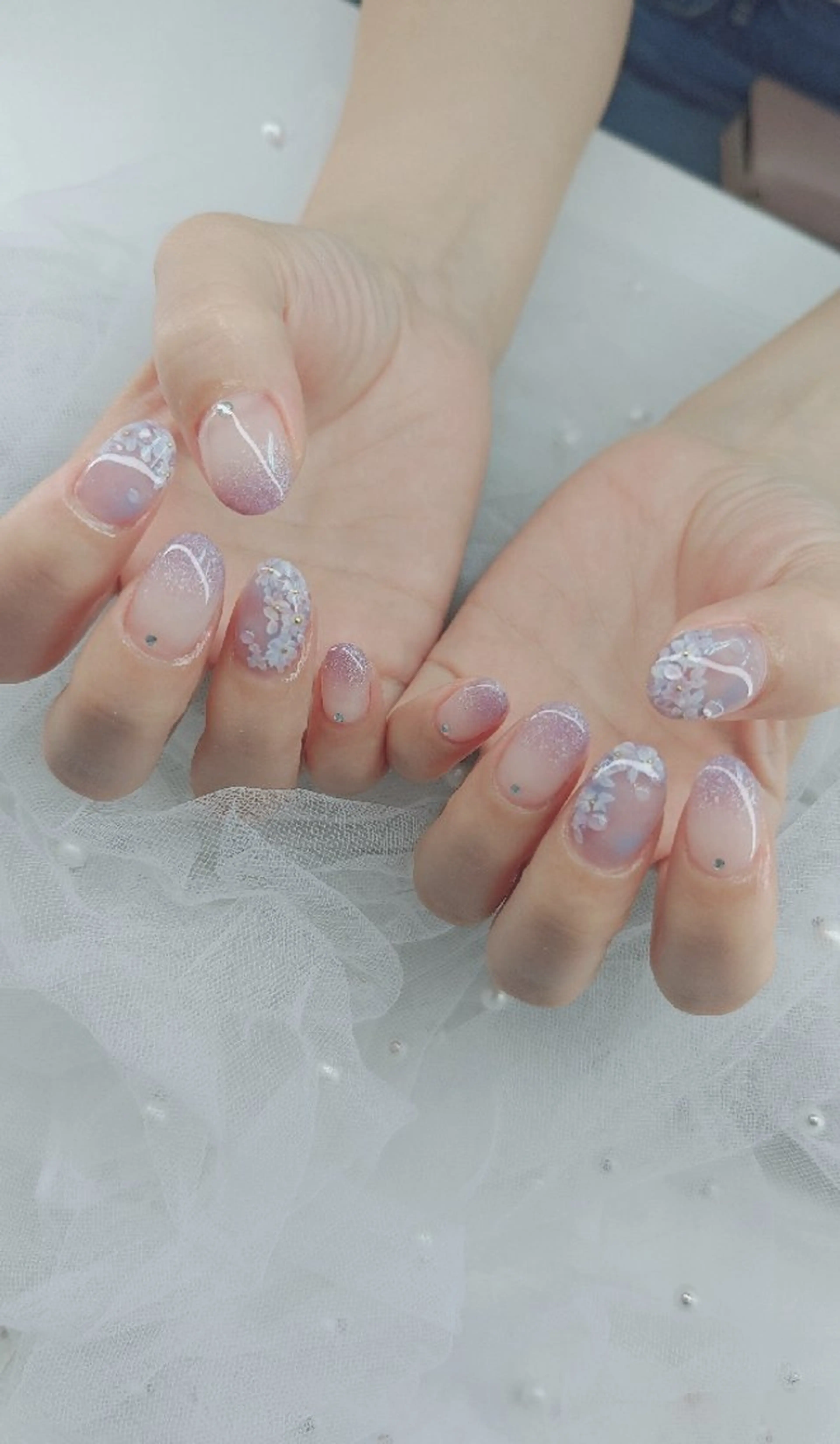 ネイル べっ甲ネイル チークネイル フレンチネイル 韓国ネイル ニュアンスネイル ♡Sherry  Nail♡のネイルデザイン