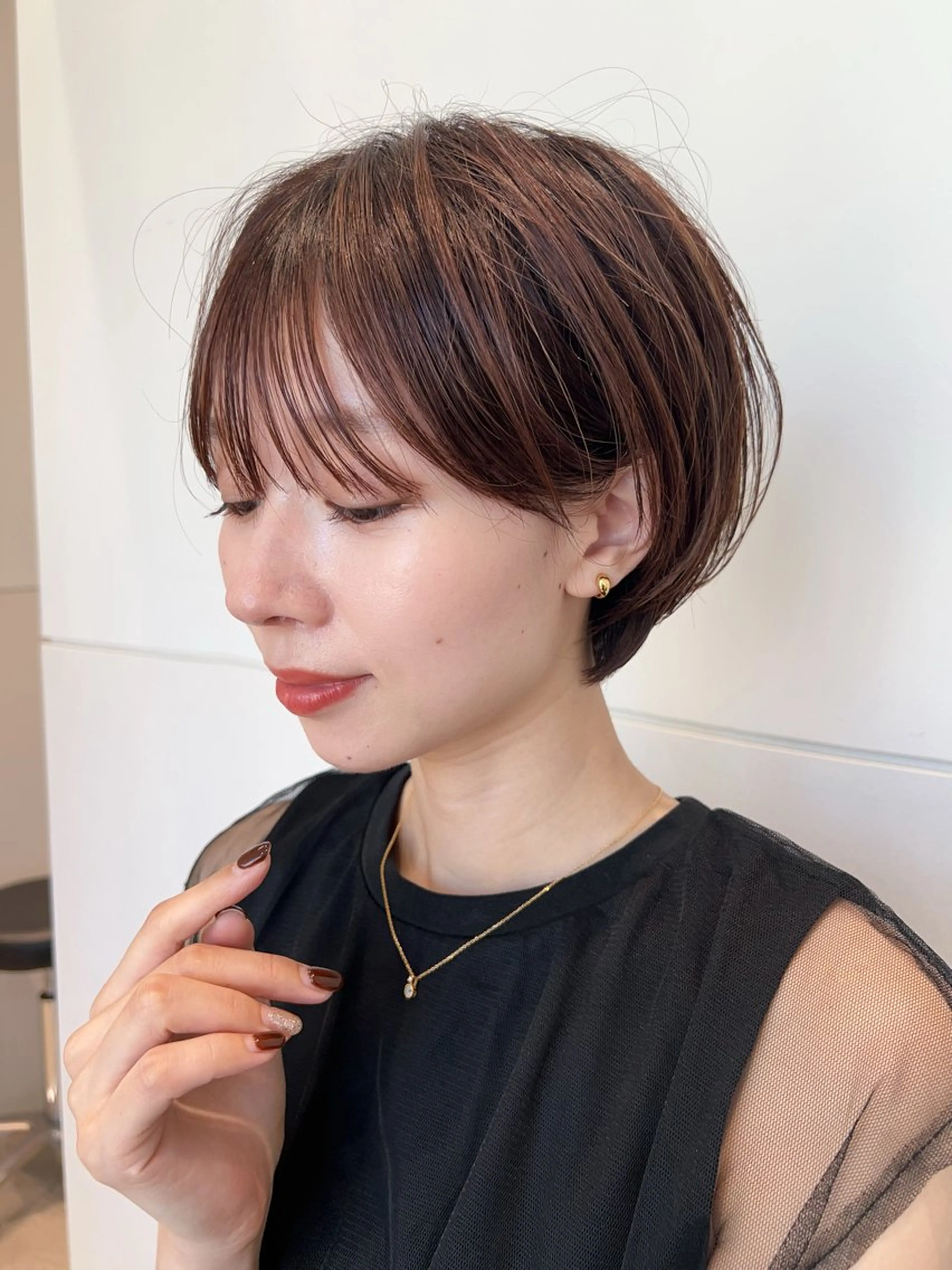 ショート カット ヘアカラー トリートメント ヘッドスパ/縮毛矯正 /横山陸人のヘアスタイル