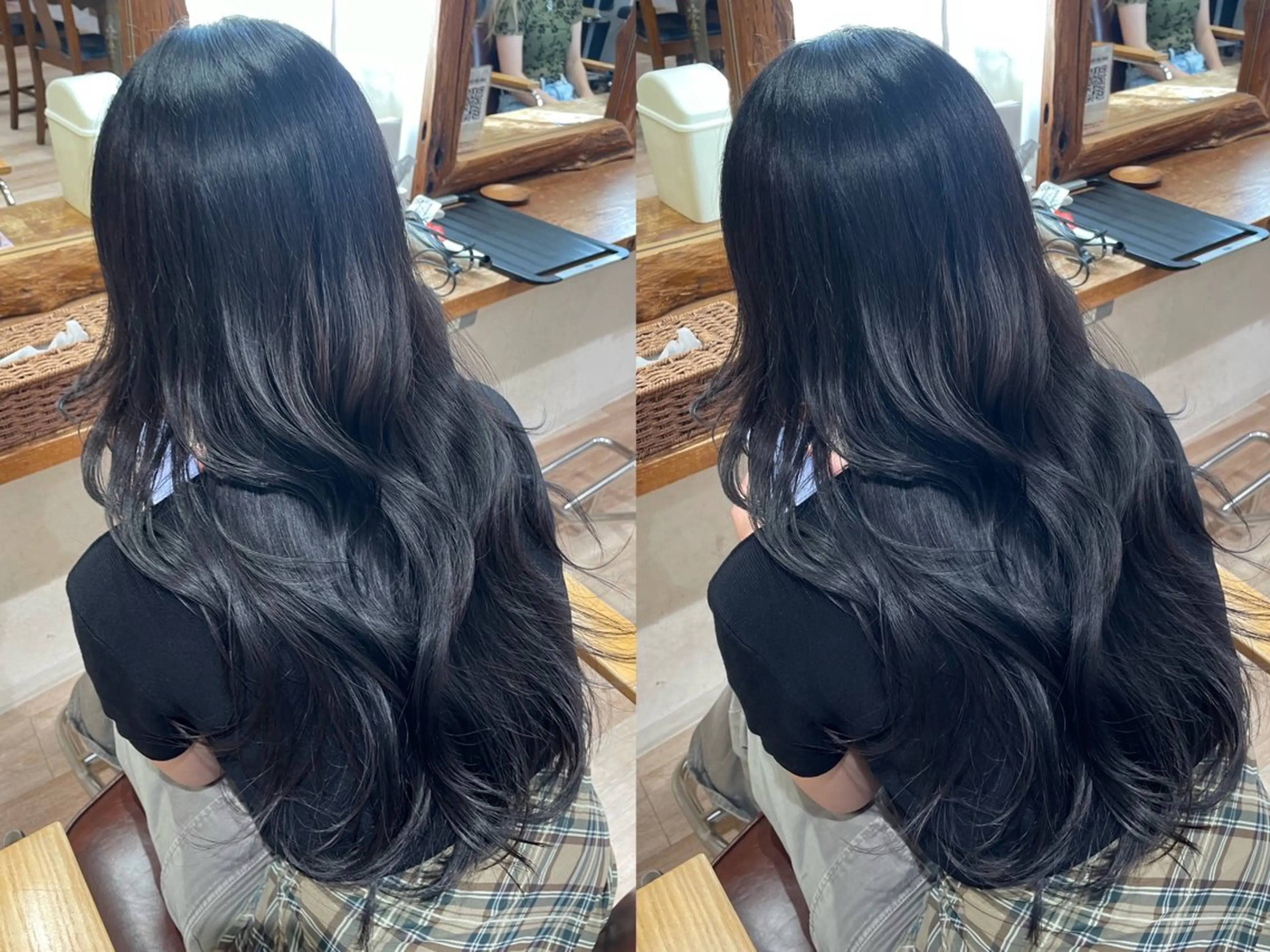 【お出かけやデートの前にサロン帰りの髪の毛に💞】🍀コテ巻きスタイリング🍀の写真