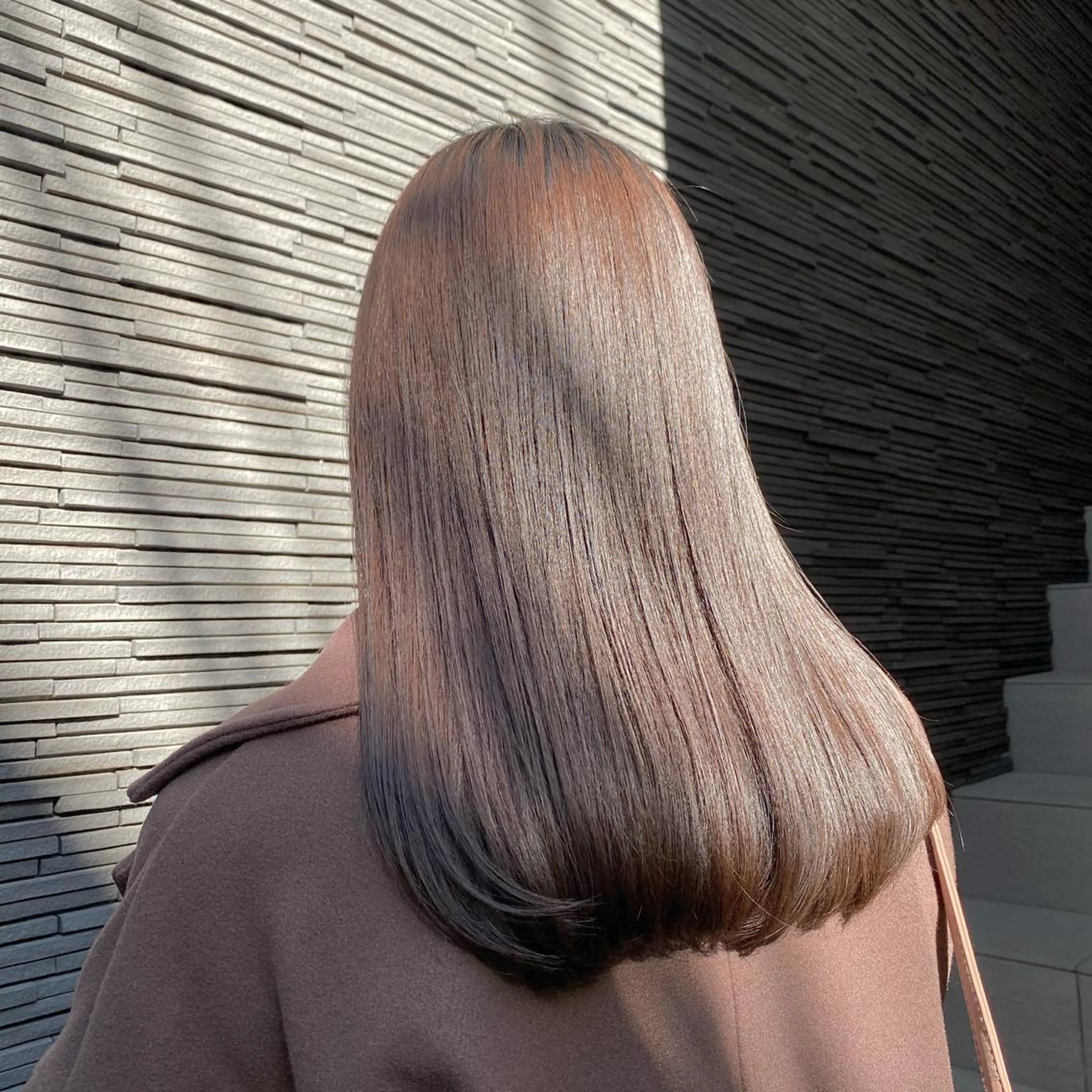 セミロング レディースモデル カット/中川翔太のヘアスタイル