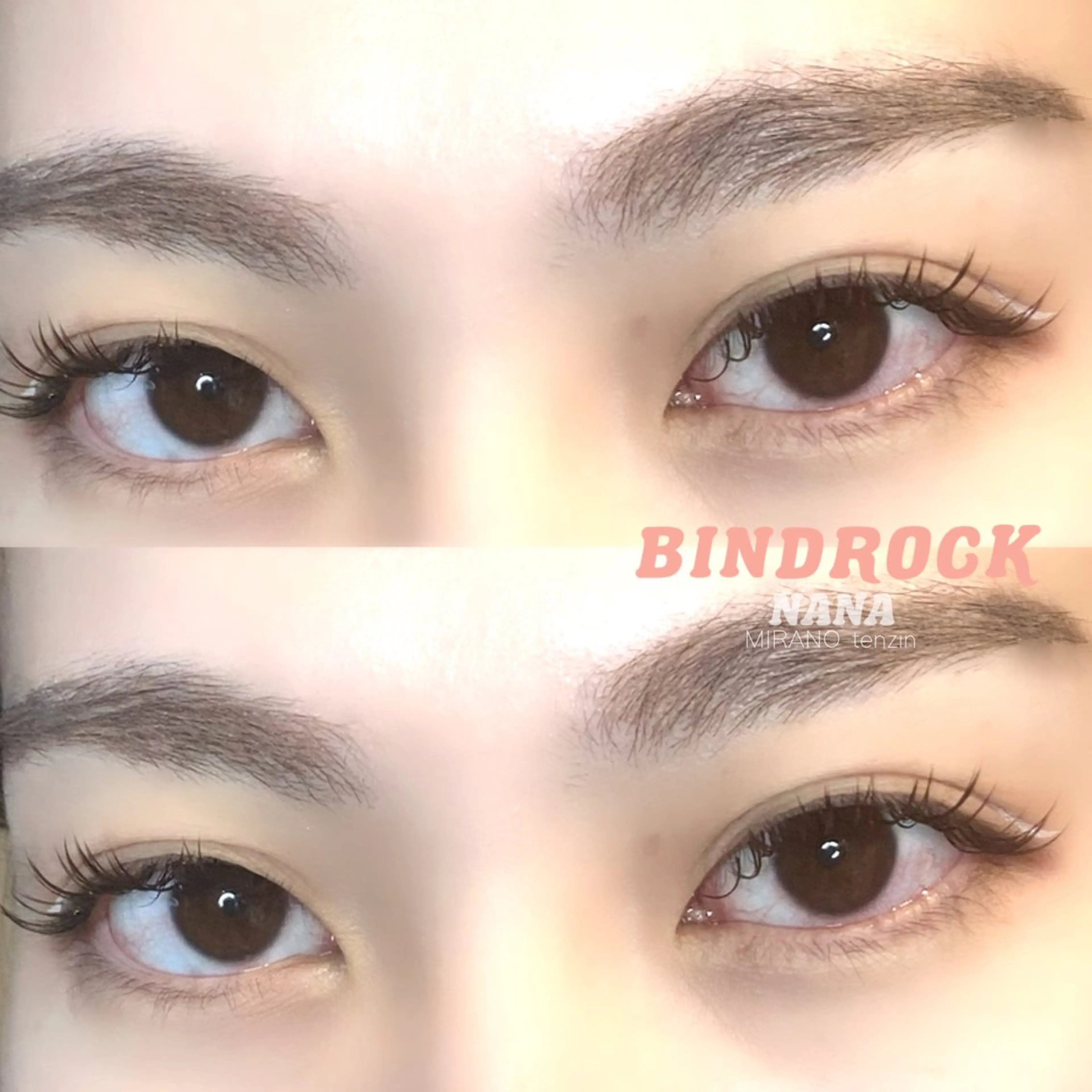 マツエク・マツパ バインドロック 𝘒𝘈𝘌𝘋𝘌 天神𝘕𝘈𝘕𝘈のマツエク・マツパデザイン