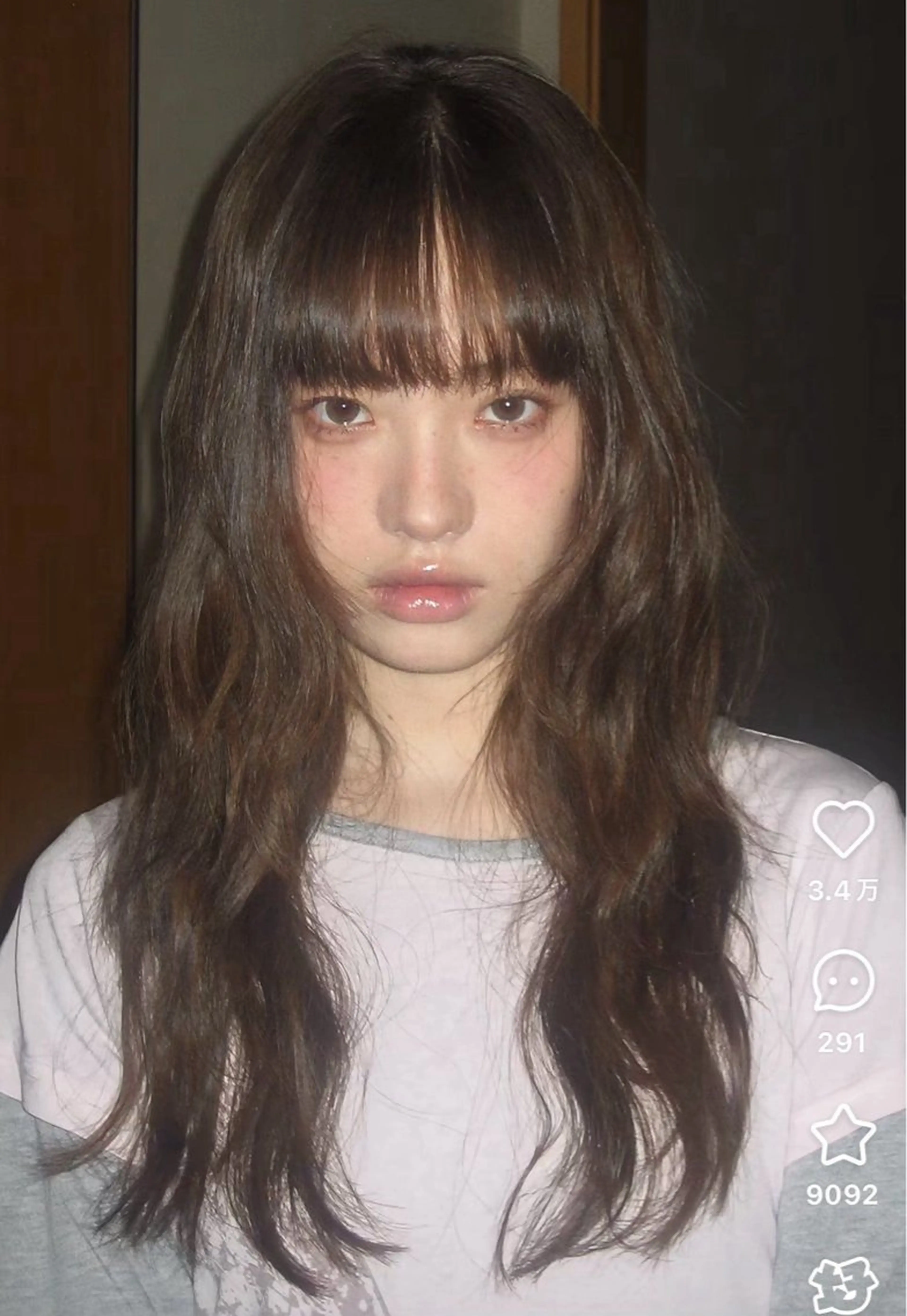 ロング ヘアカラー トリートメント 韓国/Y2K 👽土田大珠👽のヘアスタイル