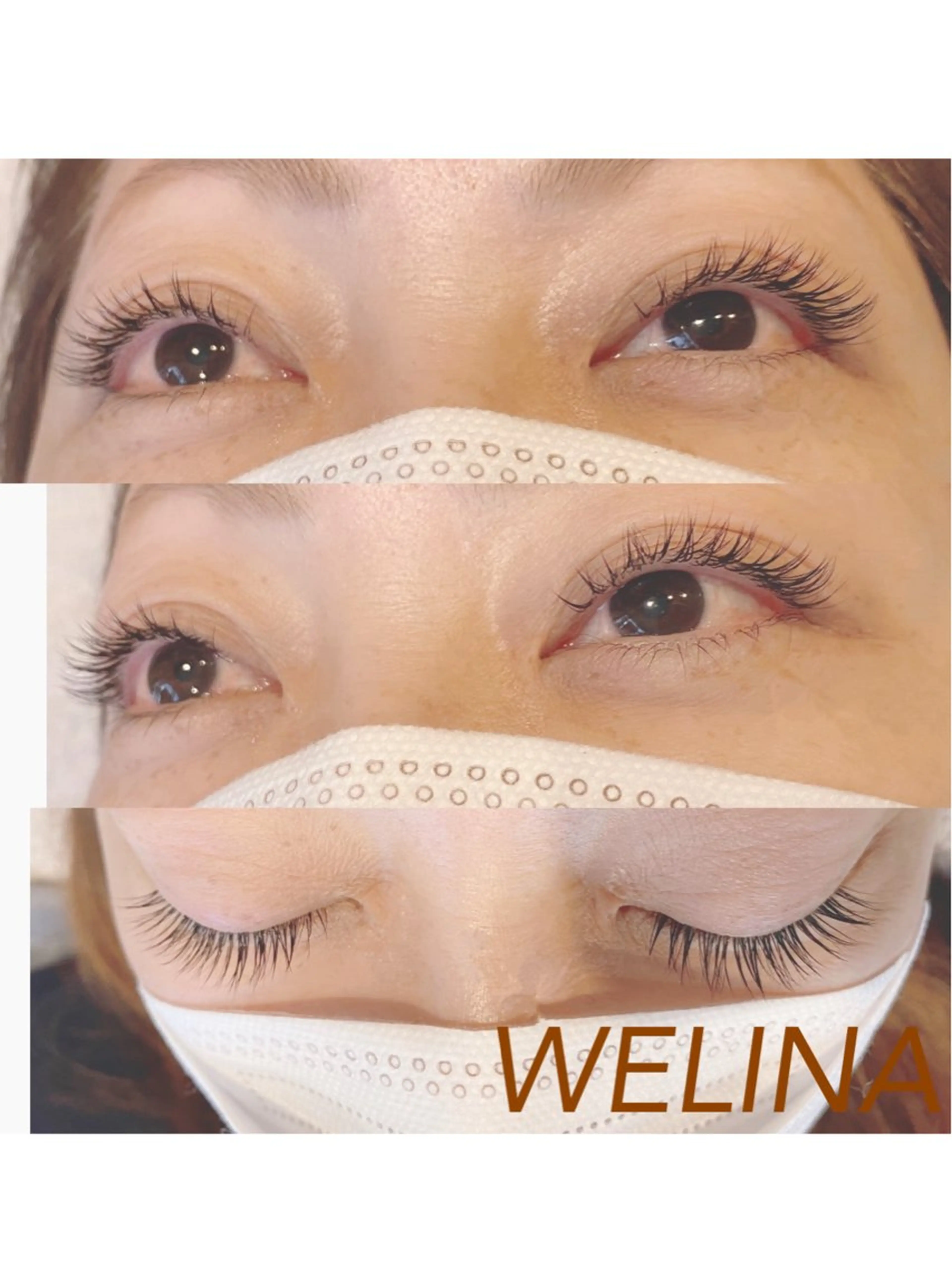 マツエク・マツパ フラットラッシュ ＷＥＬＩＮＡ YOSHIMIのマツエク・マツパデザイン