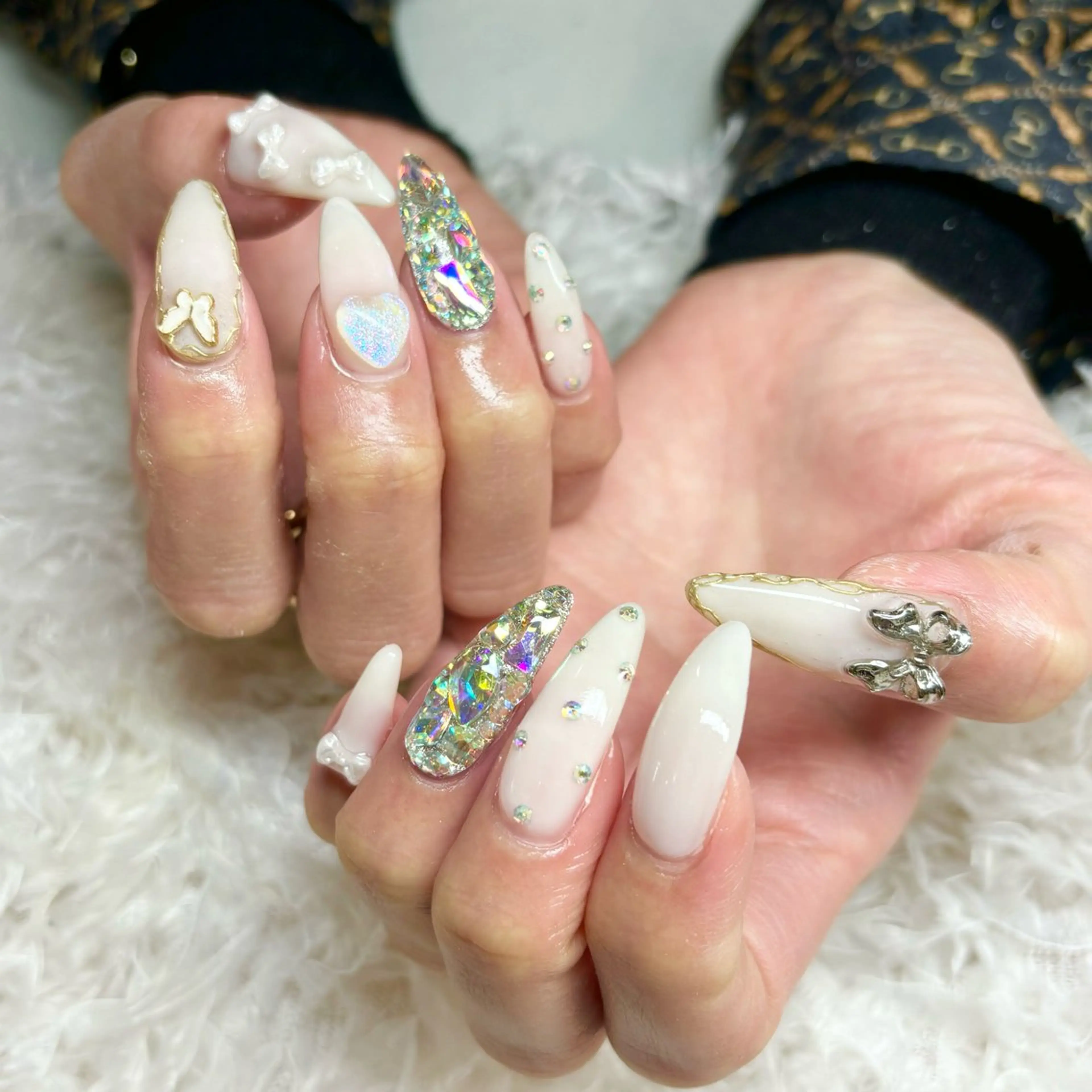 ネイル 持ち込み 鈴木 華乃のネイルデザイン