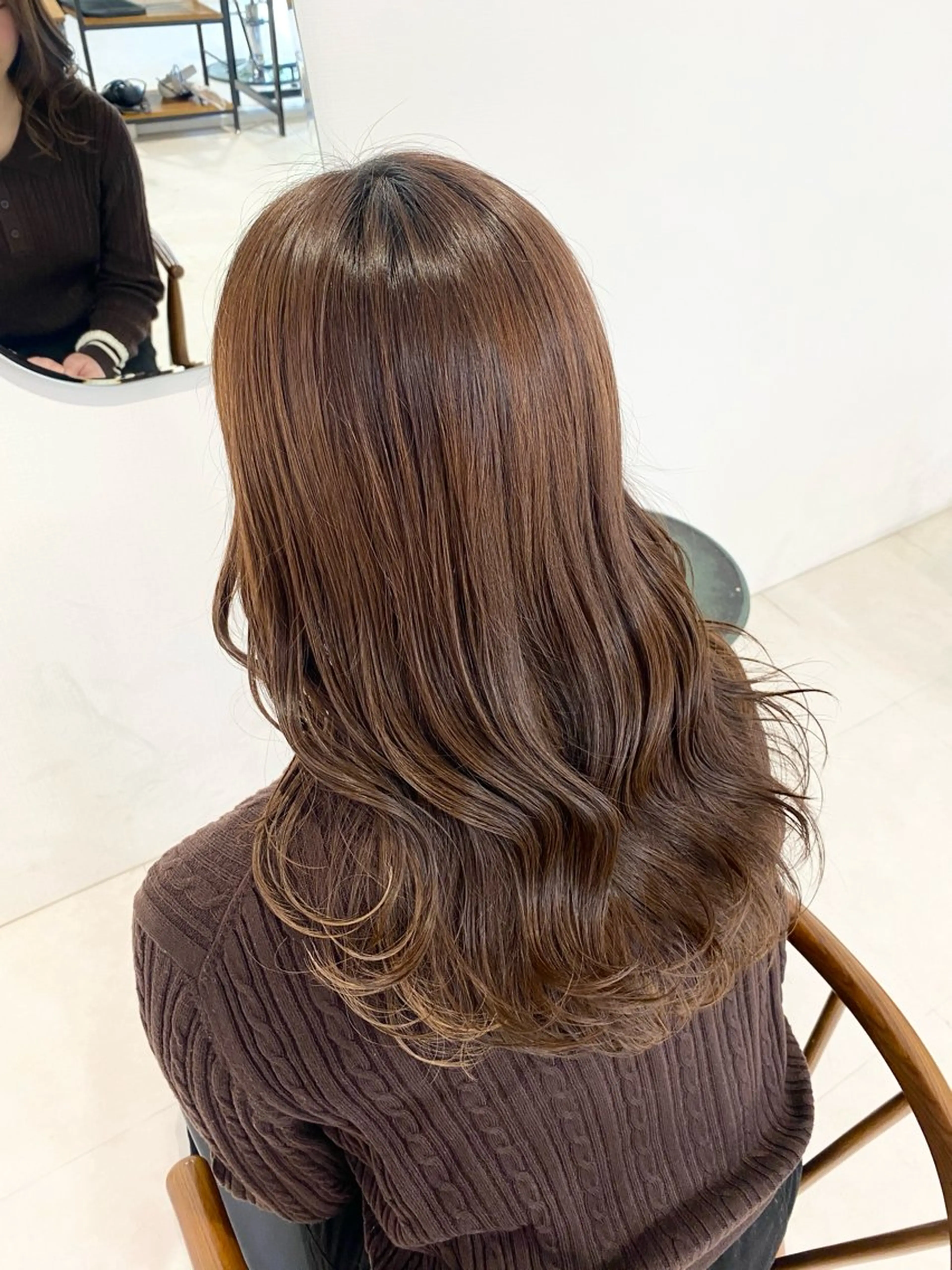 セミロング カット annuy 🩶るのんのヘアスタイル