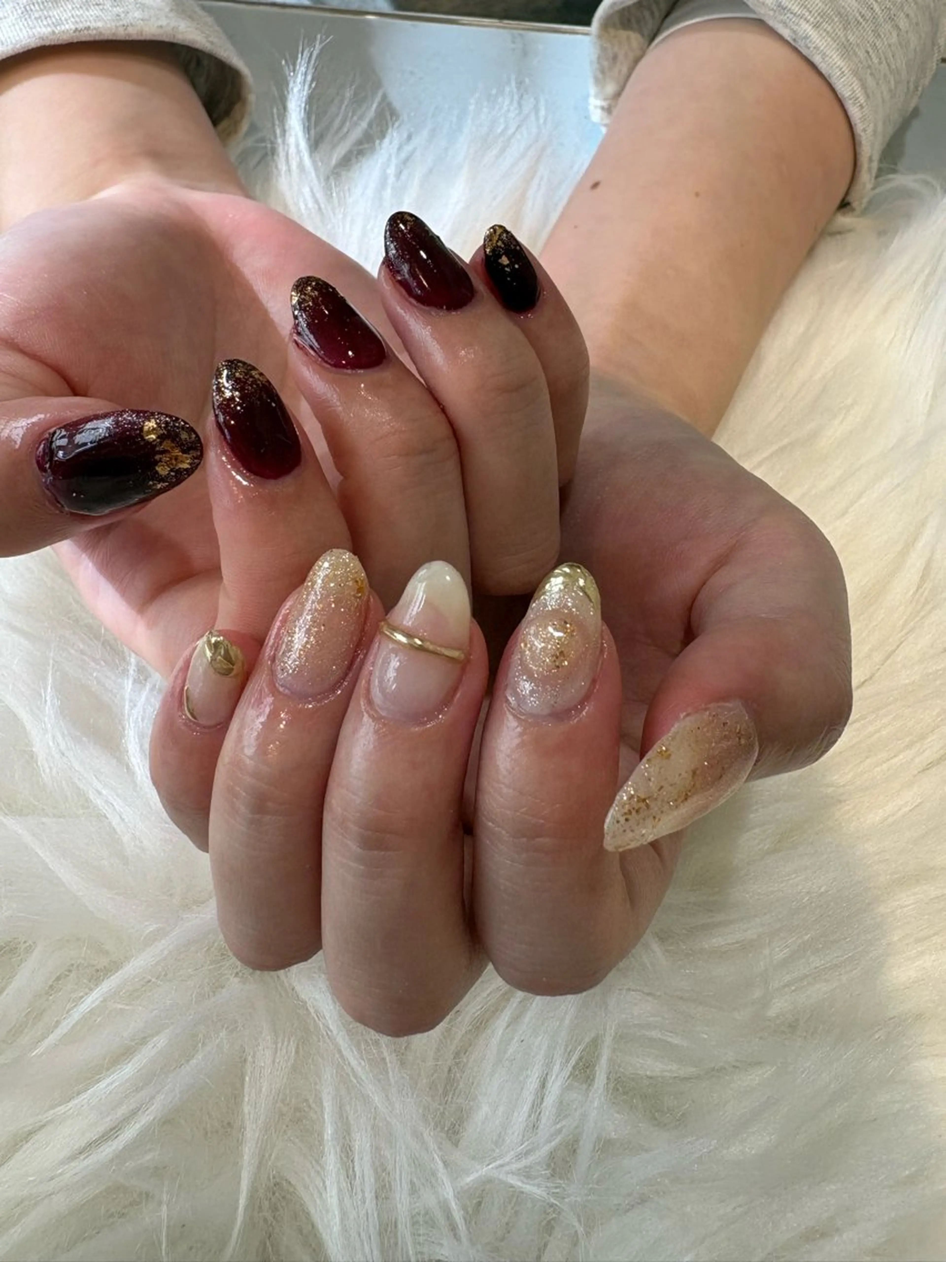 ネイル JUNA💜 /韓国 ヘア/艶髪/髪質改善のヘアスタイル