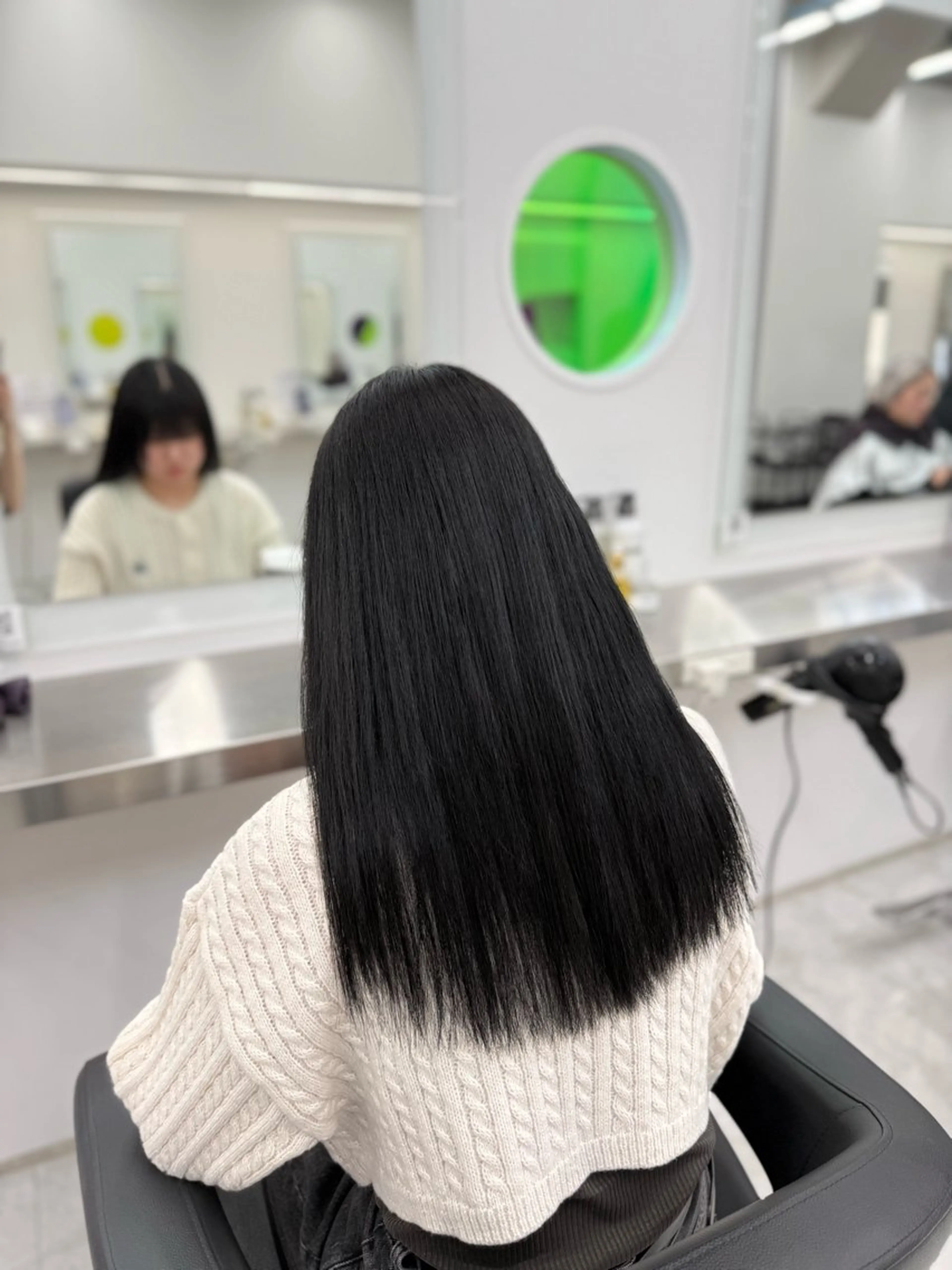 ロング カラー 中韓レイヤー/ ブラウン🤎はやとのヘアスタイル