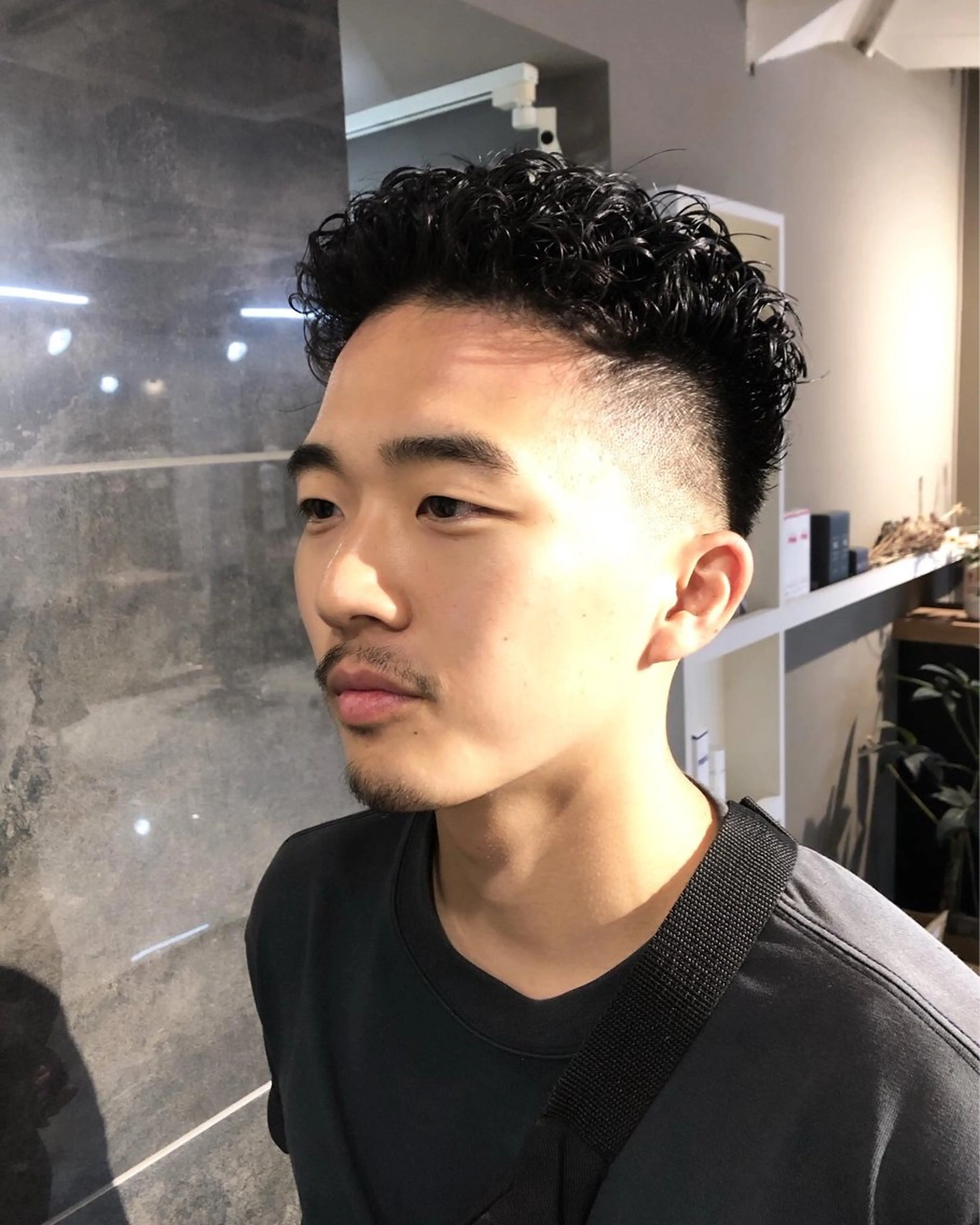 パーマ ヘアアレンジ メンズ カット パーマ トリートメント ヘアセット ainico+所属・メンズ特化✂️栗原 侑也のヘアスタイル