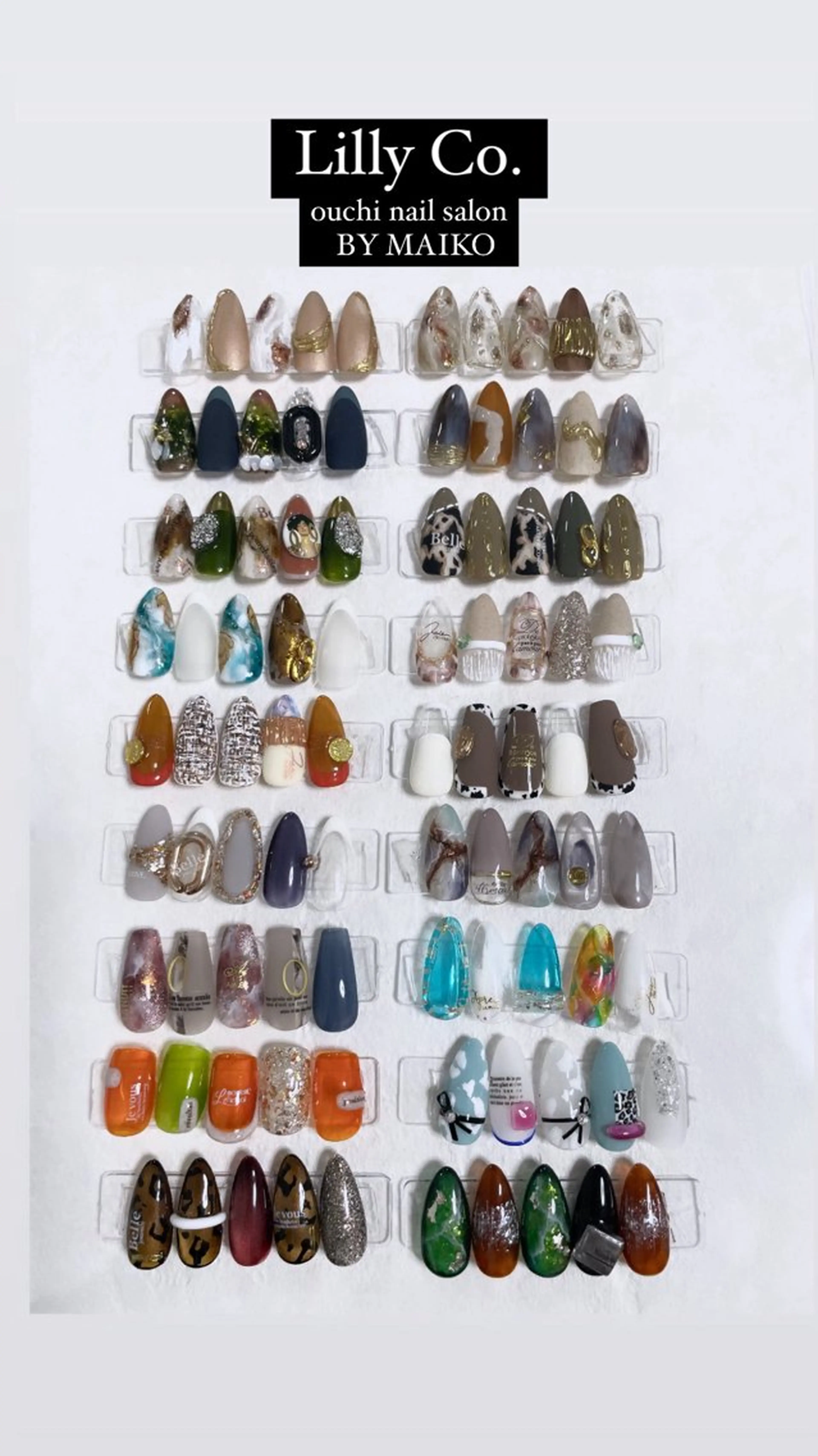ネイル ハンドネイル ハンドケア Lilly Co.のネイルデザイン