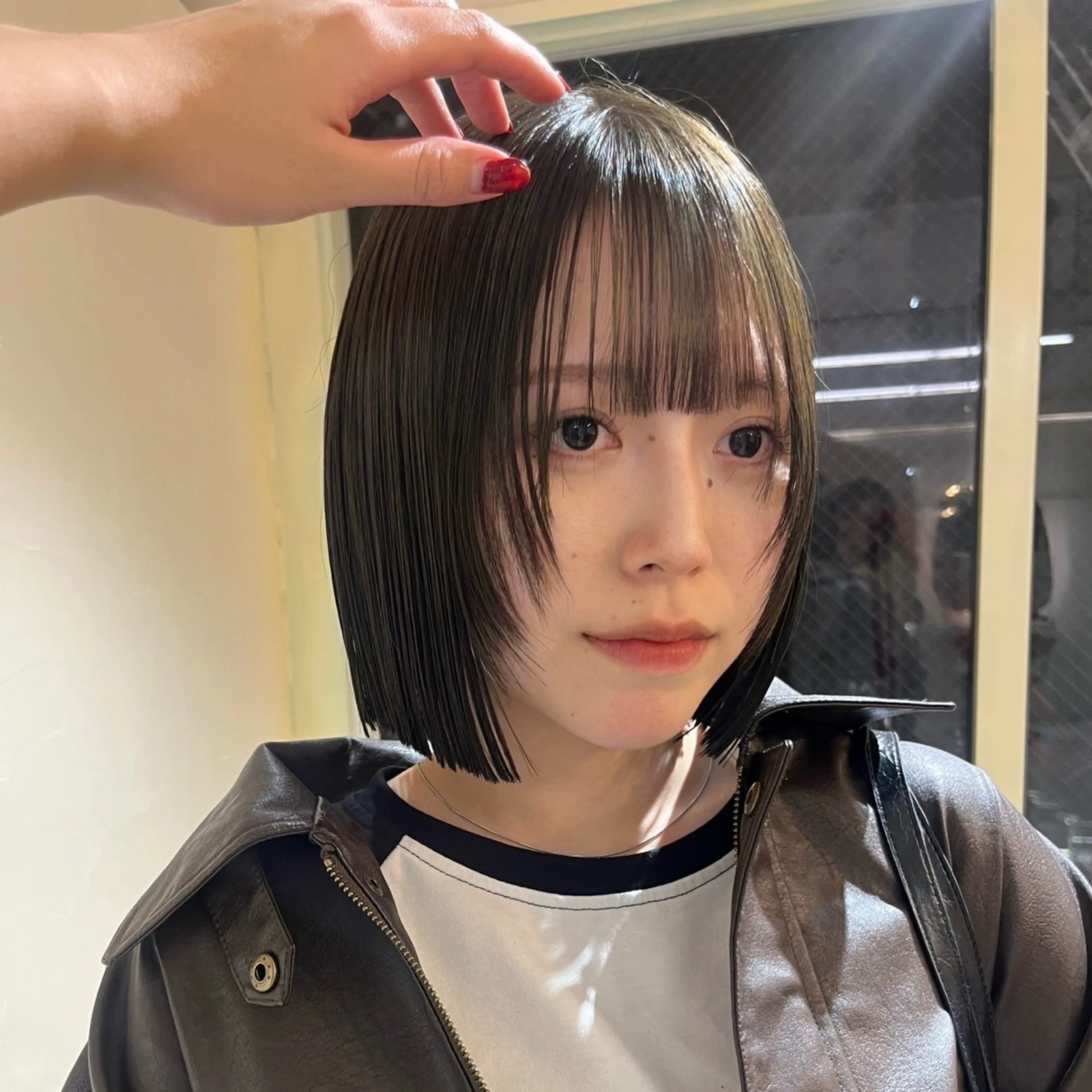 ショート ボブ トリートメント 横浜/レイヤー/ カネコのヘアスタイル