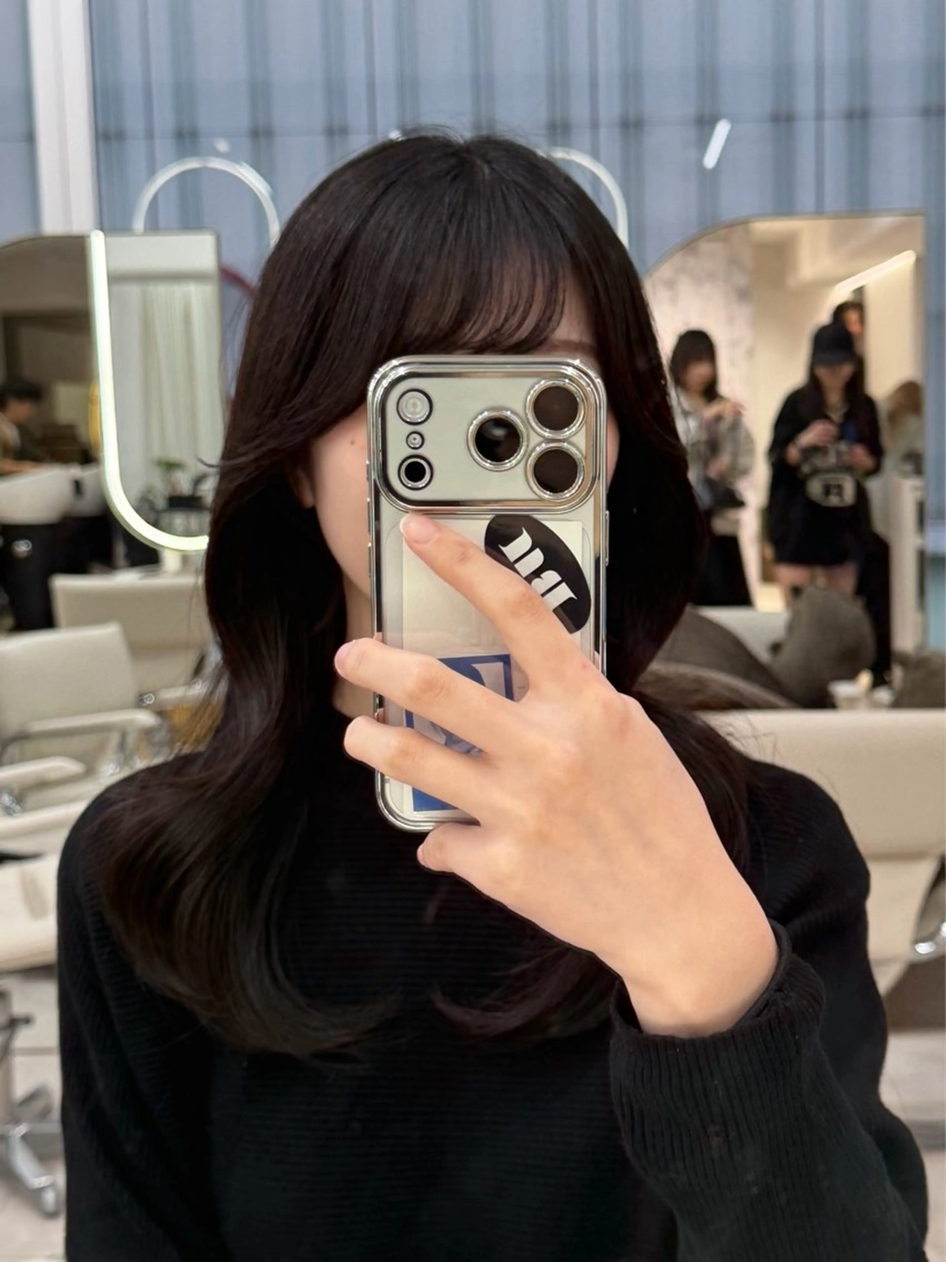 ロング カット トリートメント 𝓝𝓪𝓷𝓪 くびれ/韓国風/新宿のヘアスタイル