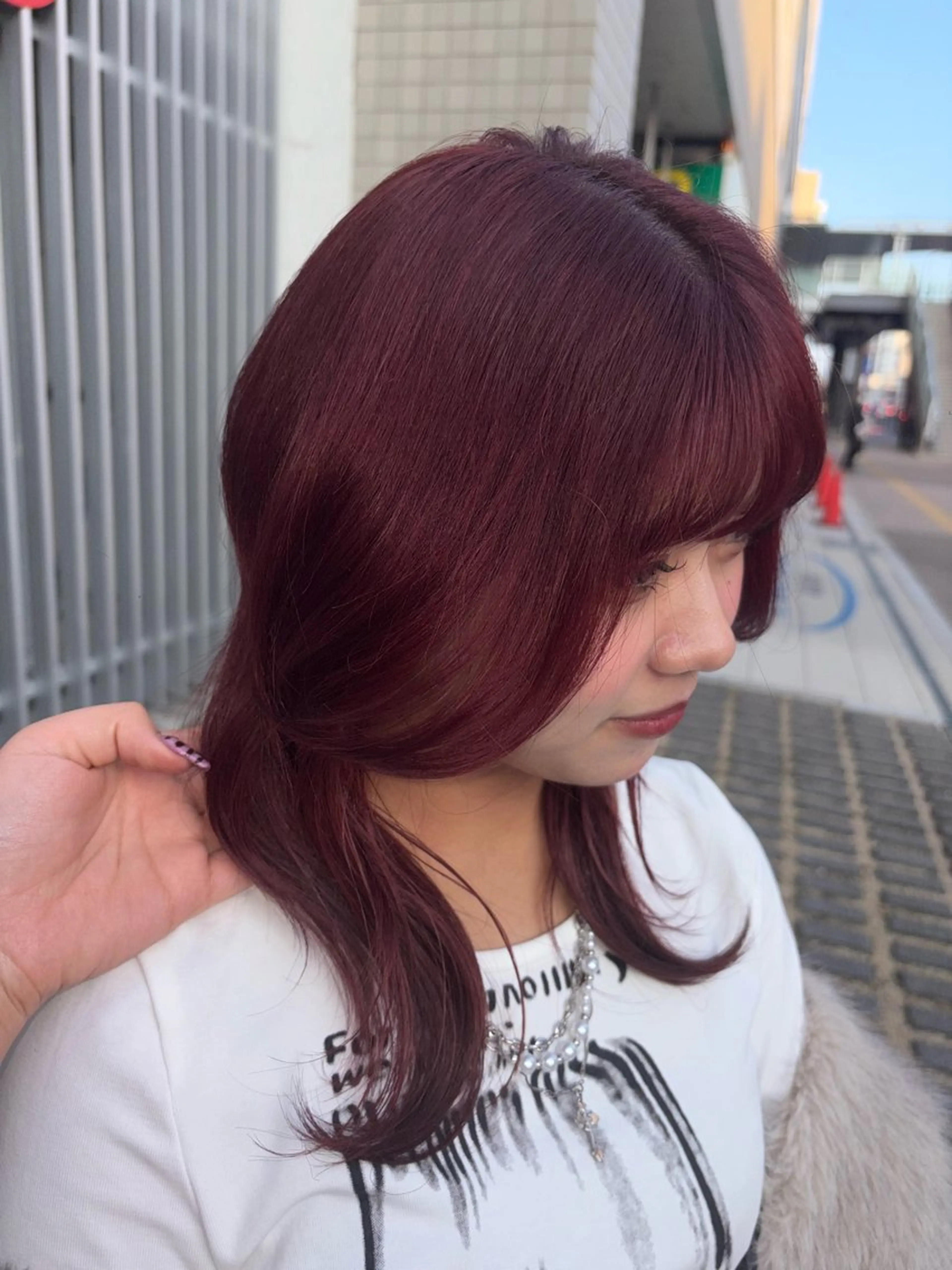 セミロング SEA A KA(シアカ)所属・佐伯 美麗のヘアスタイル