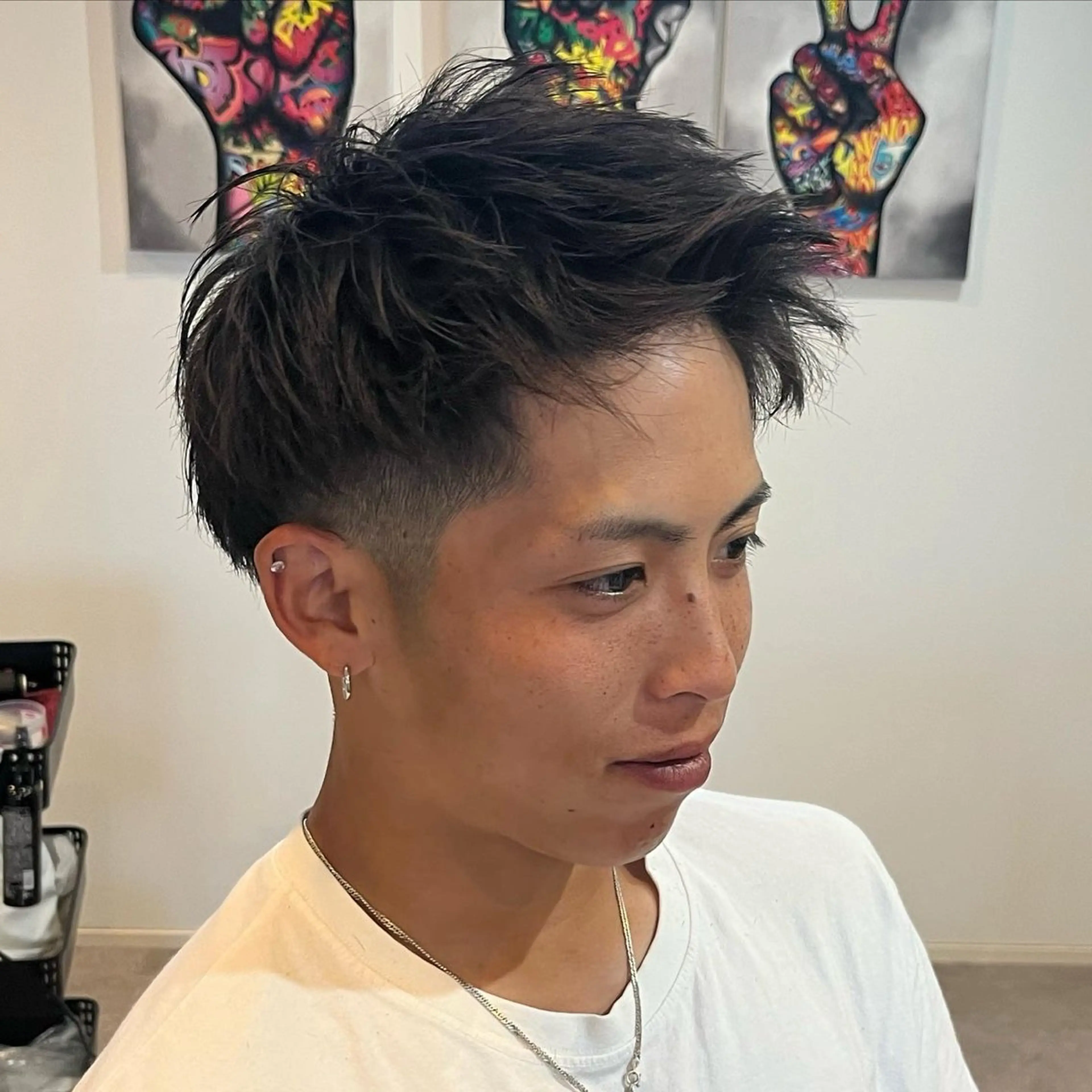 ショート メンズ モヒカン ✂︎理美容師 こうま✂︎の眉毛・アイブロウイメージ