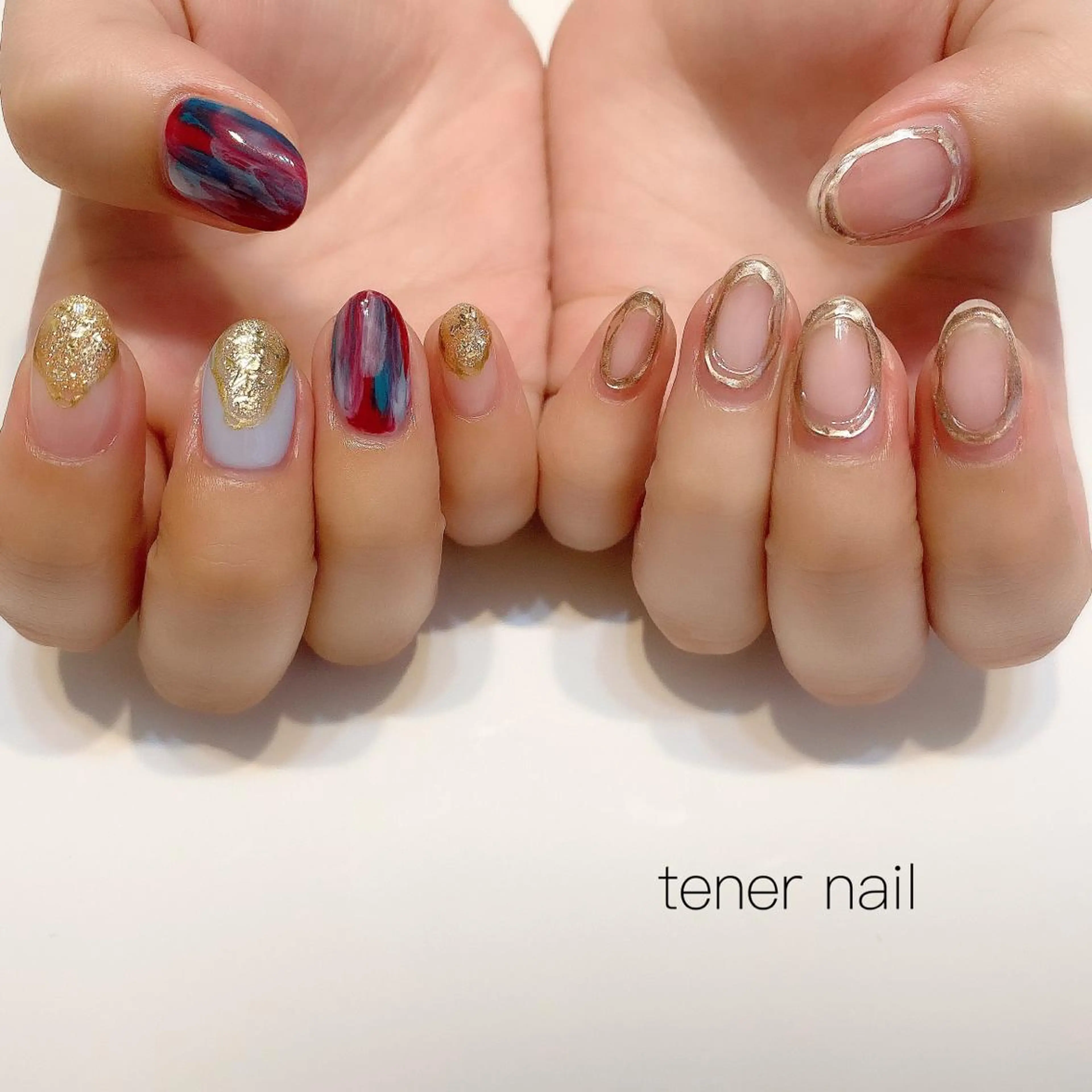 ネイル クリアネイル テネルネイル tener nailのネイルデザイン