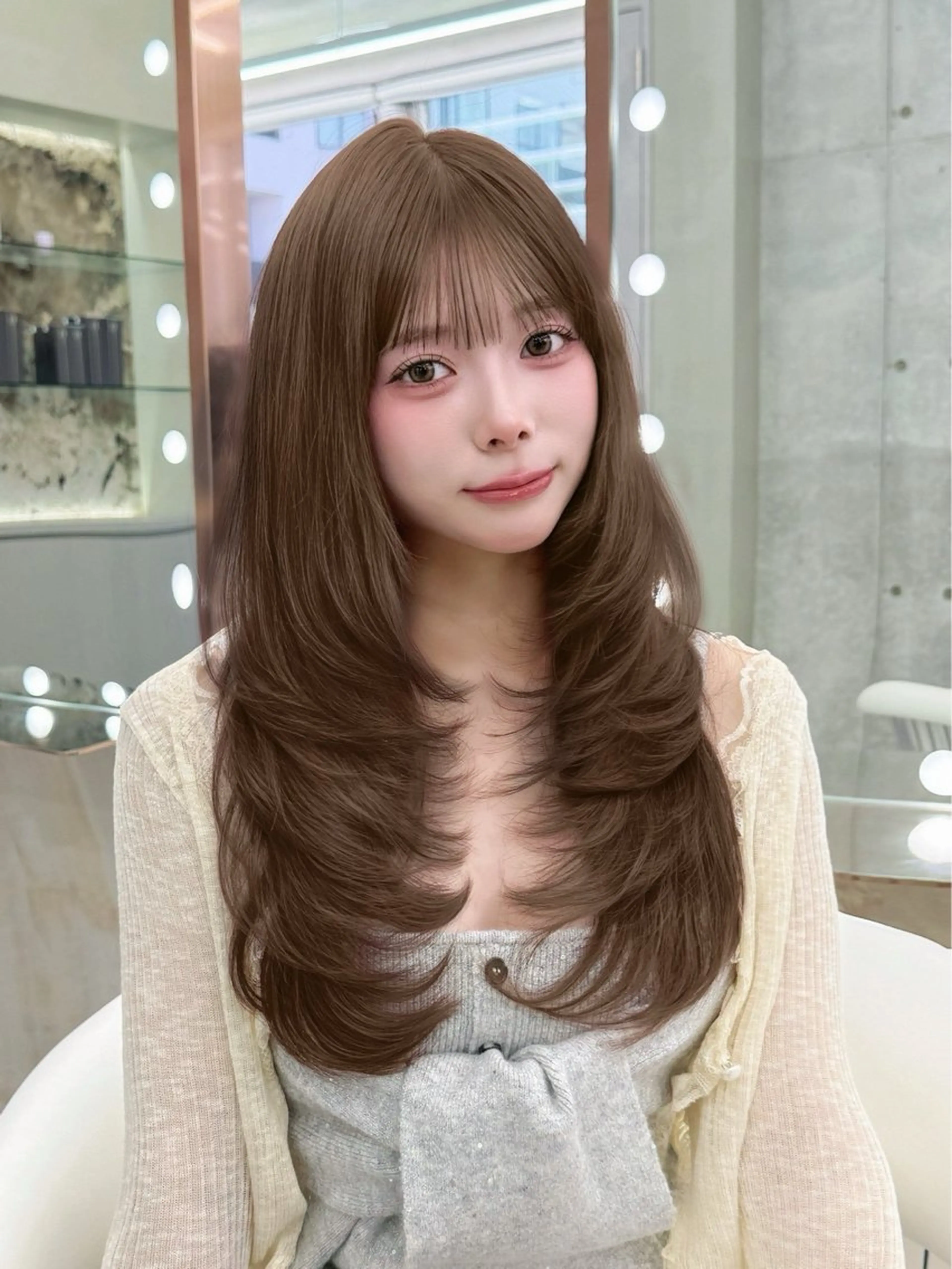 ロング ヘアカラー 大宮  トレンドヘア Kurumi🎀🩰のヘアスタイル
