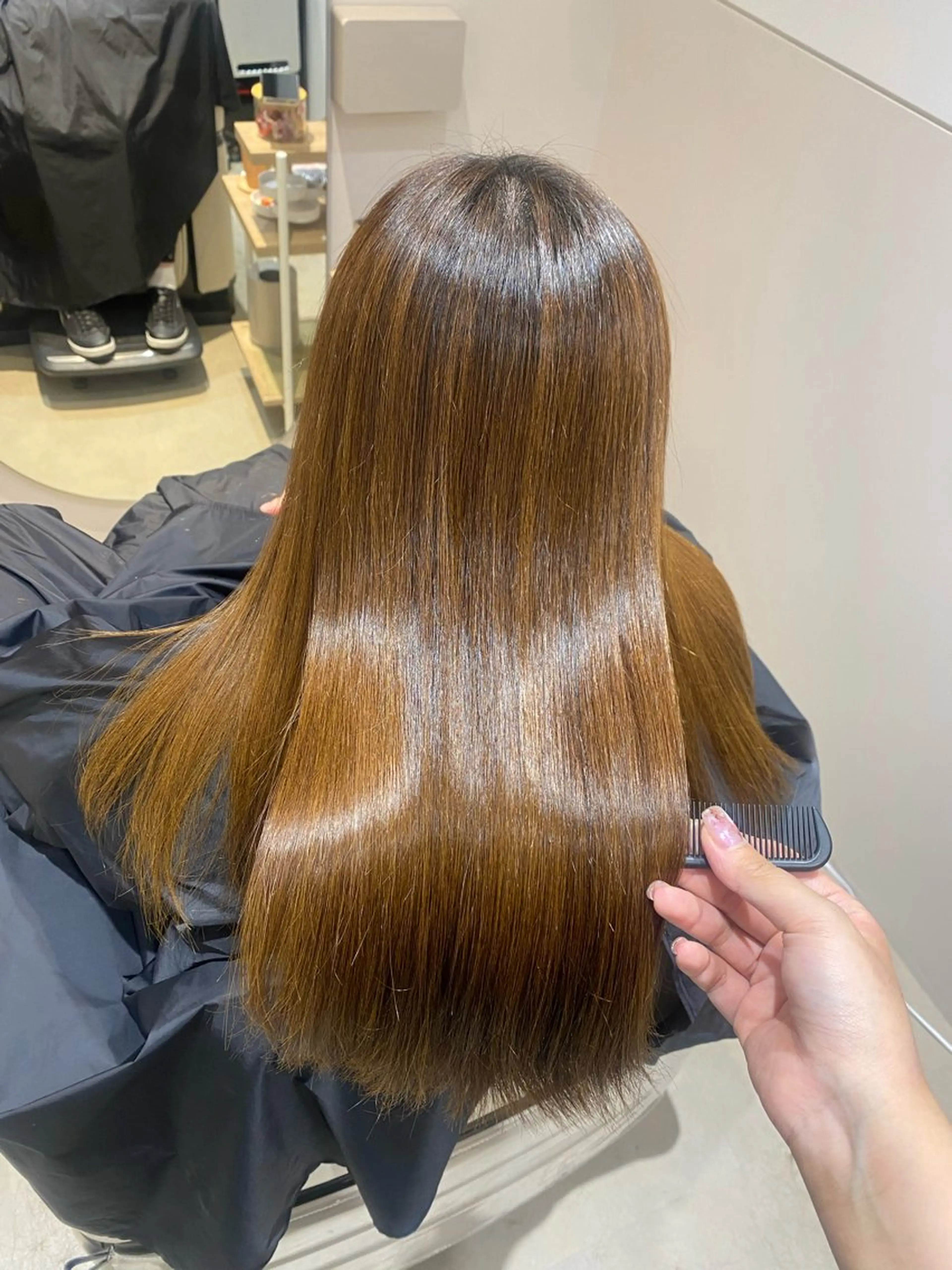 ロング 髪質改善/艶髪矯正 /長谷川なつみのヘアスタイル