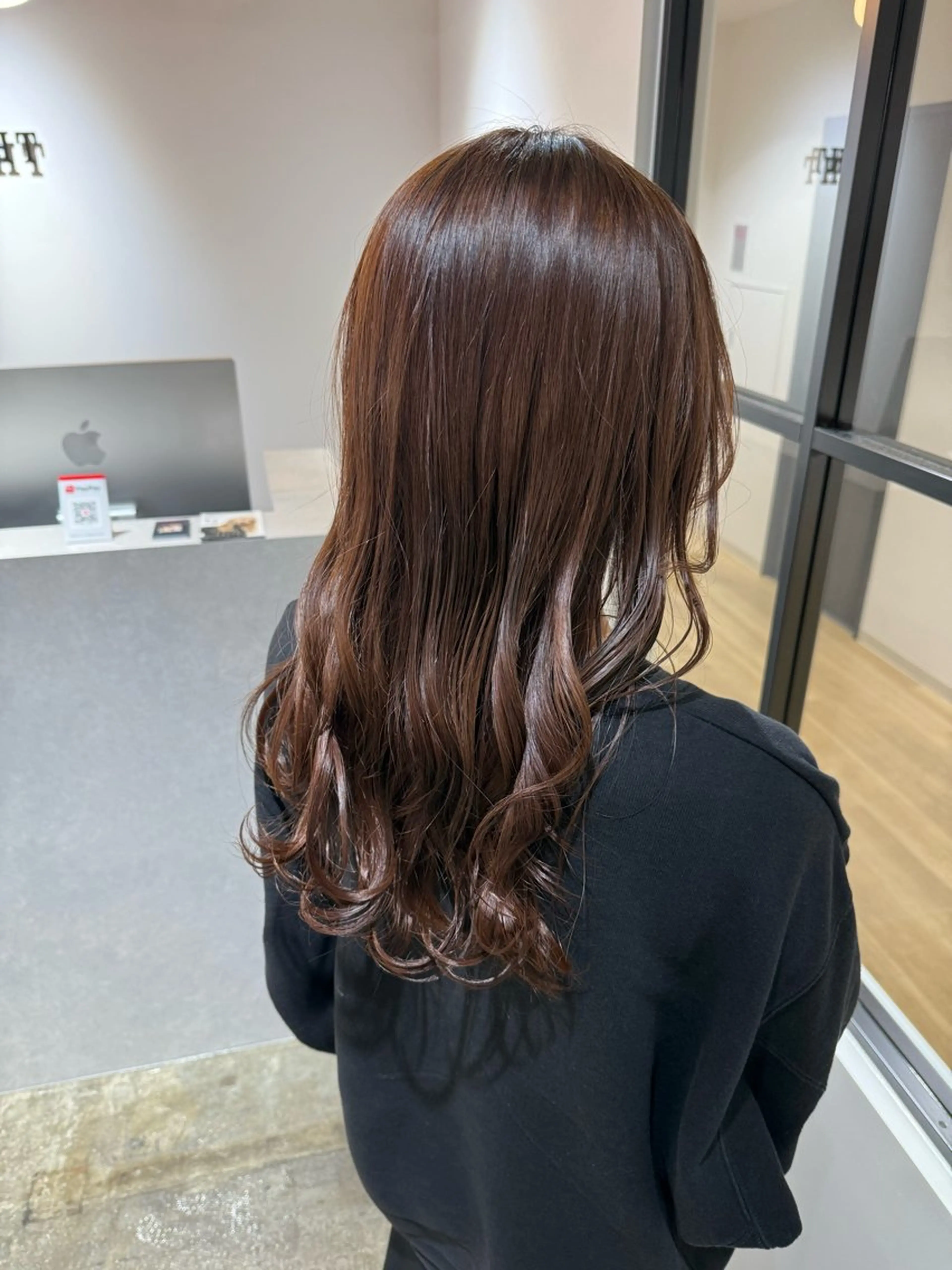 セミロング カラー カット ヘアカラー トリートメント 髪質改善/艶カラー /梅田/菅野🌟のヘアスタイル