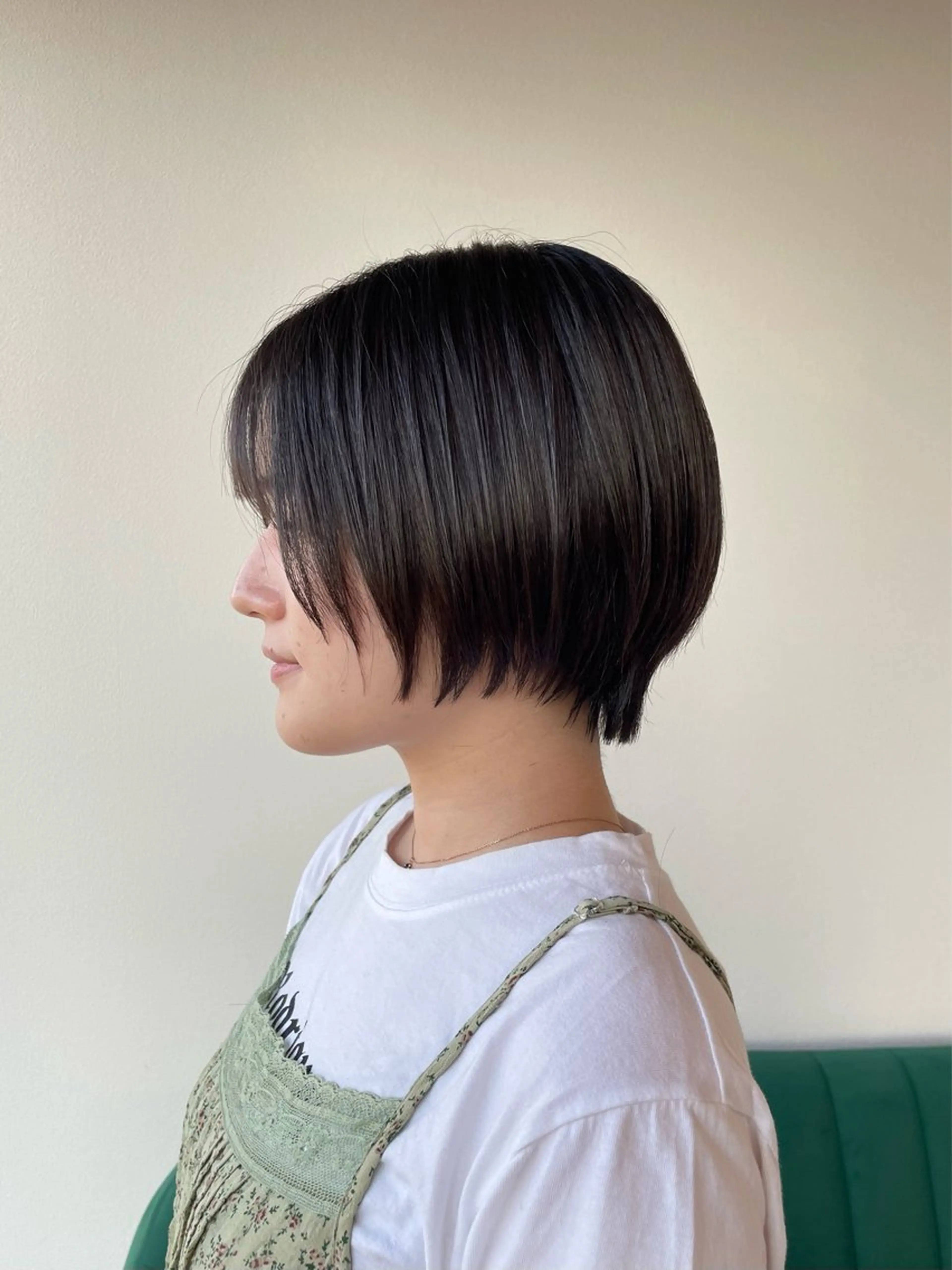 ショート 丸みショート ショートヘア カット kitin  吉祥寺 山岸花のヘアスタイル