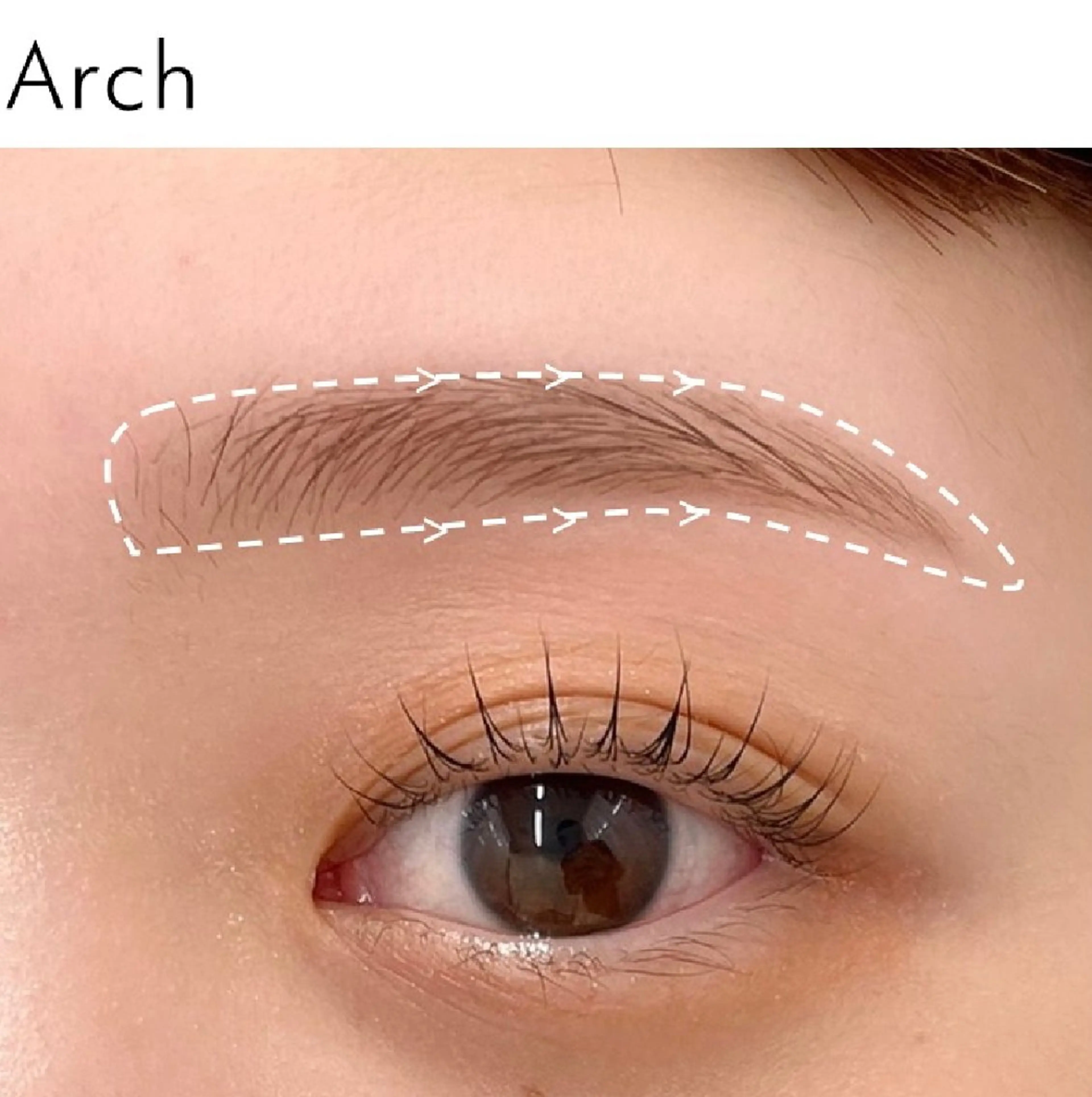 アイブロウ 似合わせ眉 🤍Mioの眉毛・アイブロウイメージ