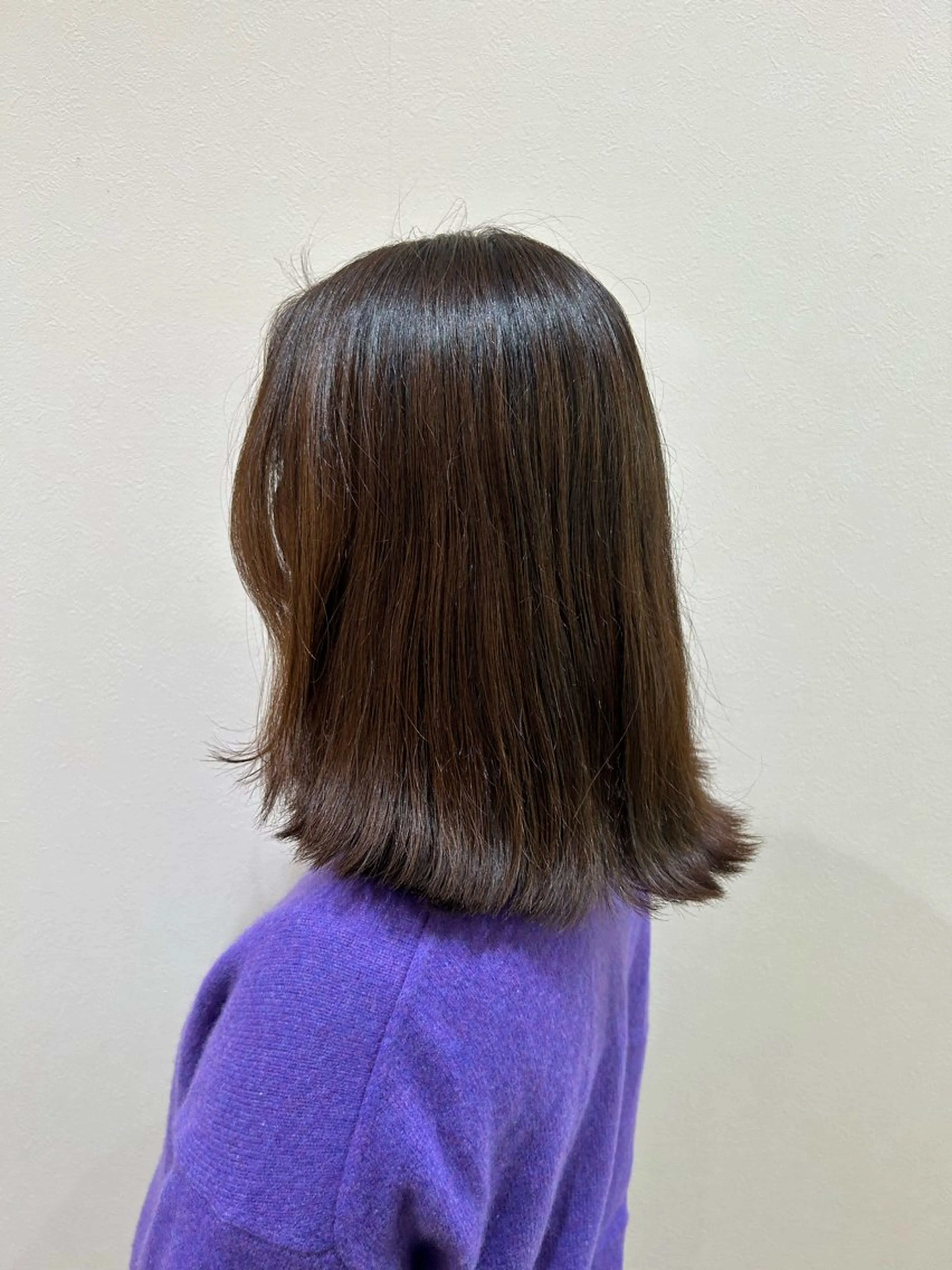 セミロング カット 横浜カラー/パーマ/ SAKI💫のヘアスタイル