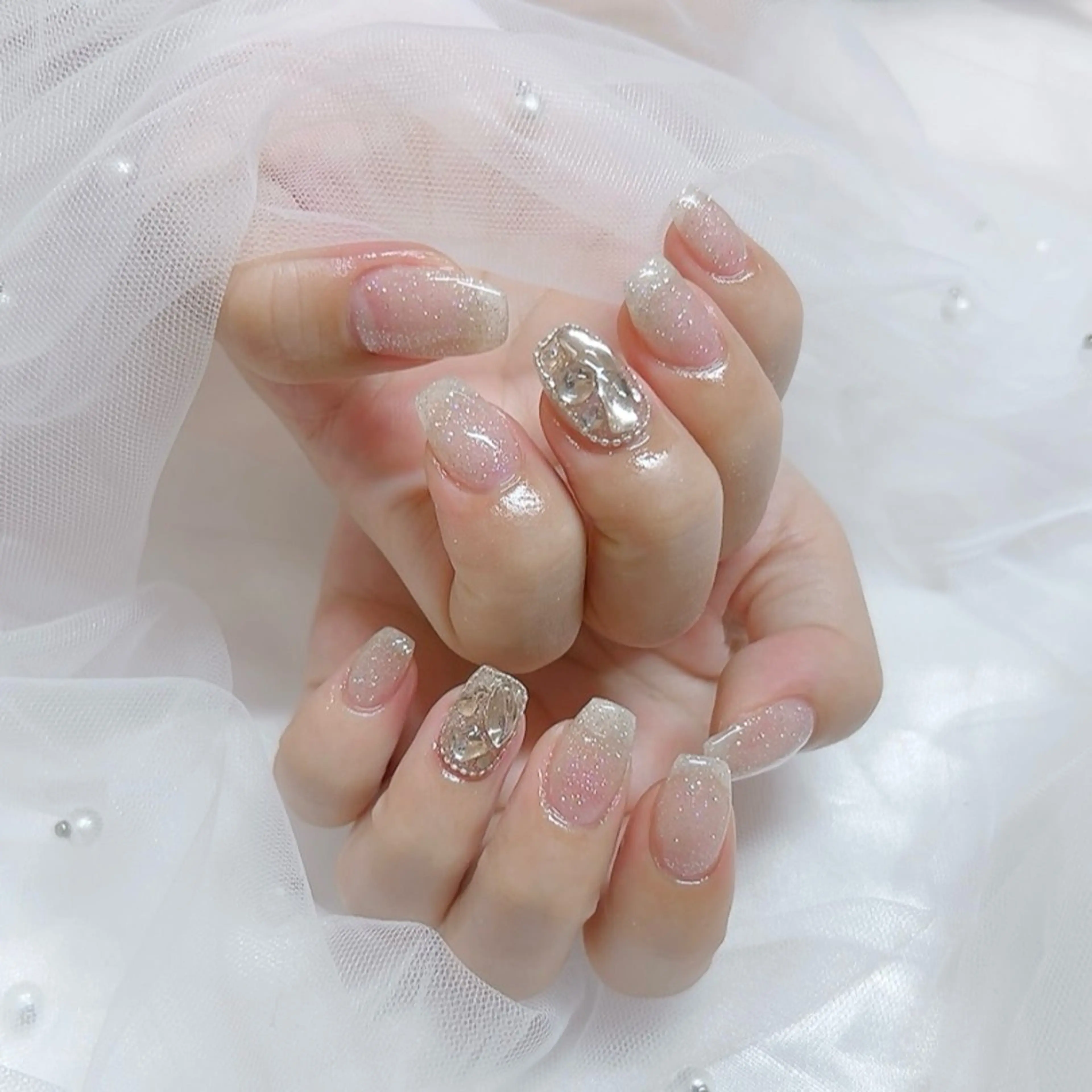 ネイル フラッシュネイル Charlie所属・Charlie 🖤のネイルデザイン