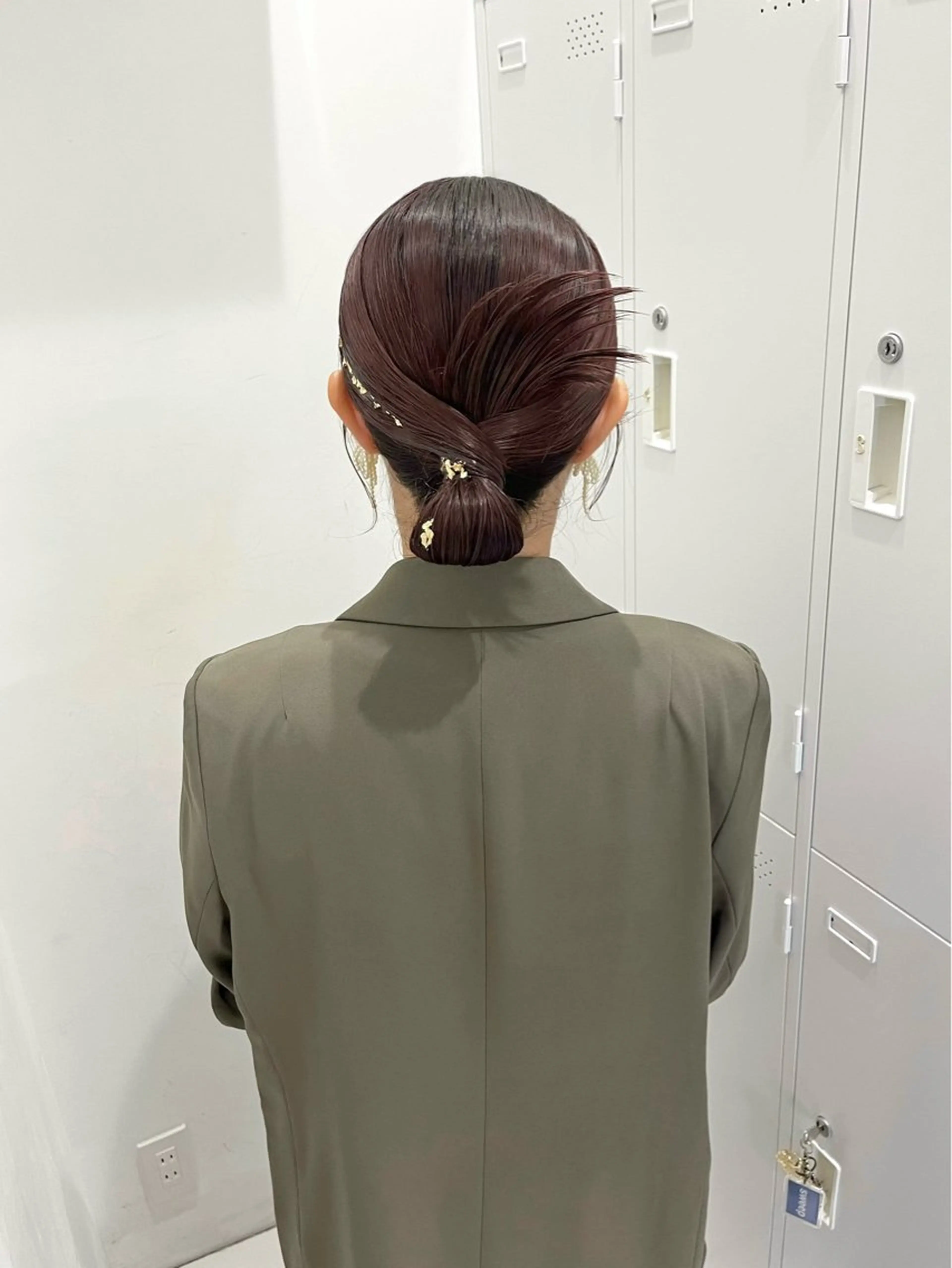 ヘアアレンジ ヘアセット riko/レイヤー カット/ヘアセットのヘアスタイル