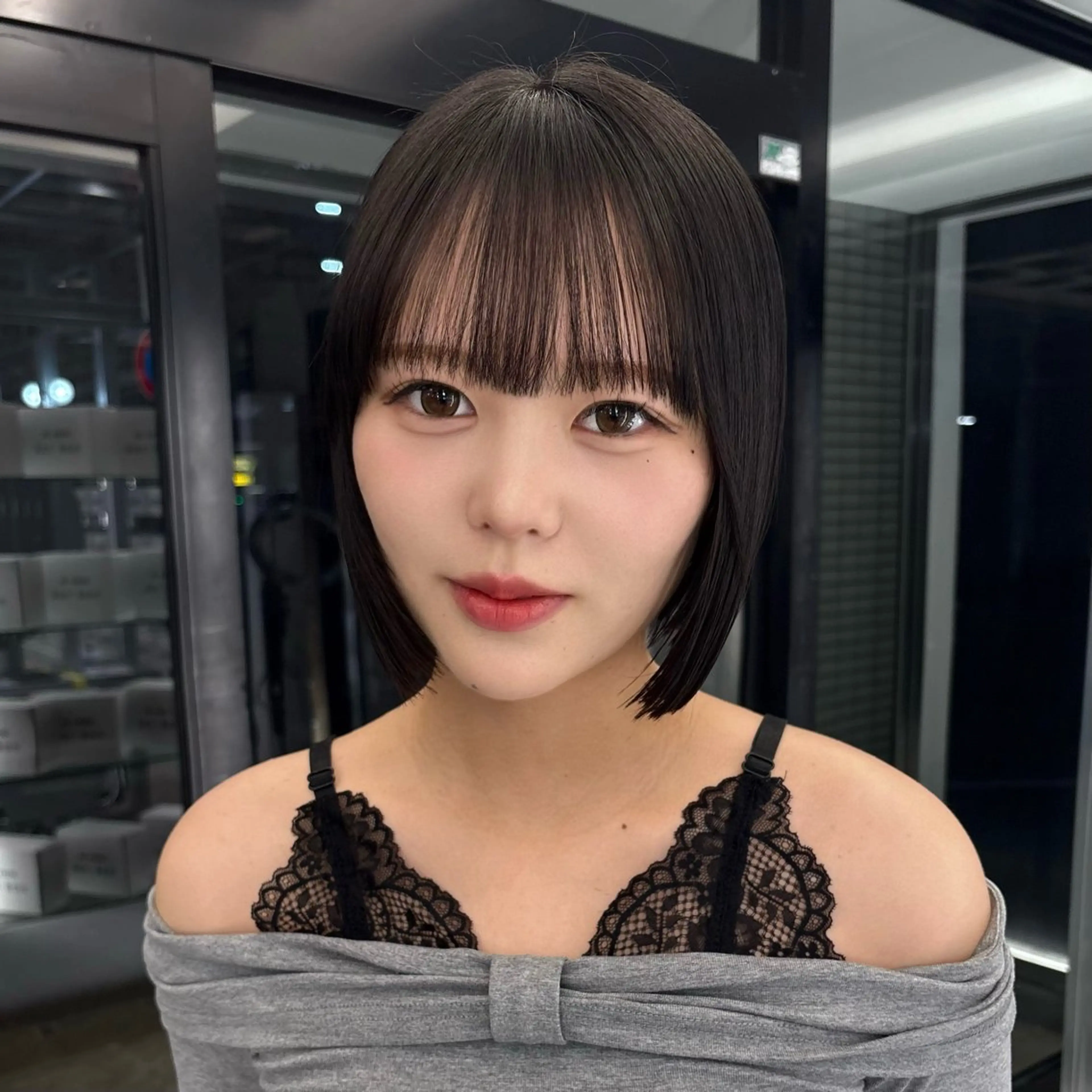 ショート カラー カット トリートメント ✨縮毛矯正/ボブ✨ 佐藤 さくらのヘアスタイル