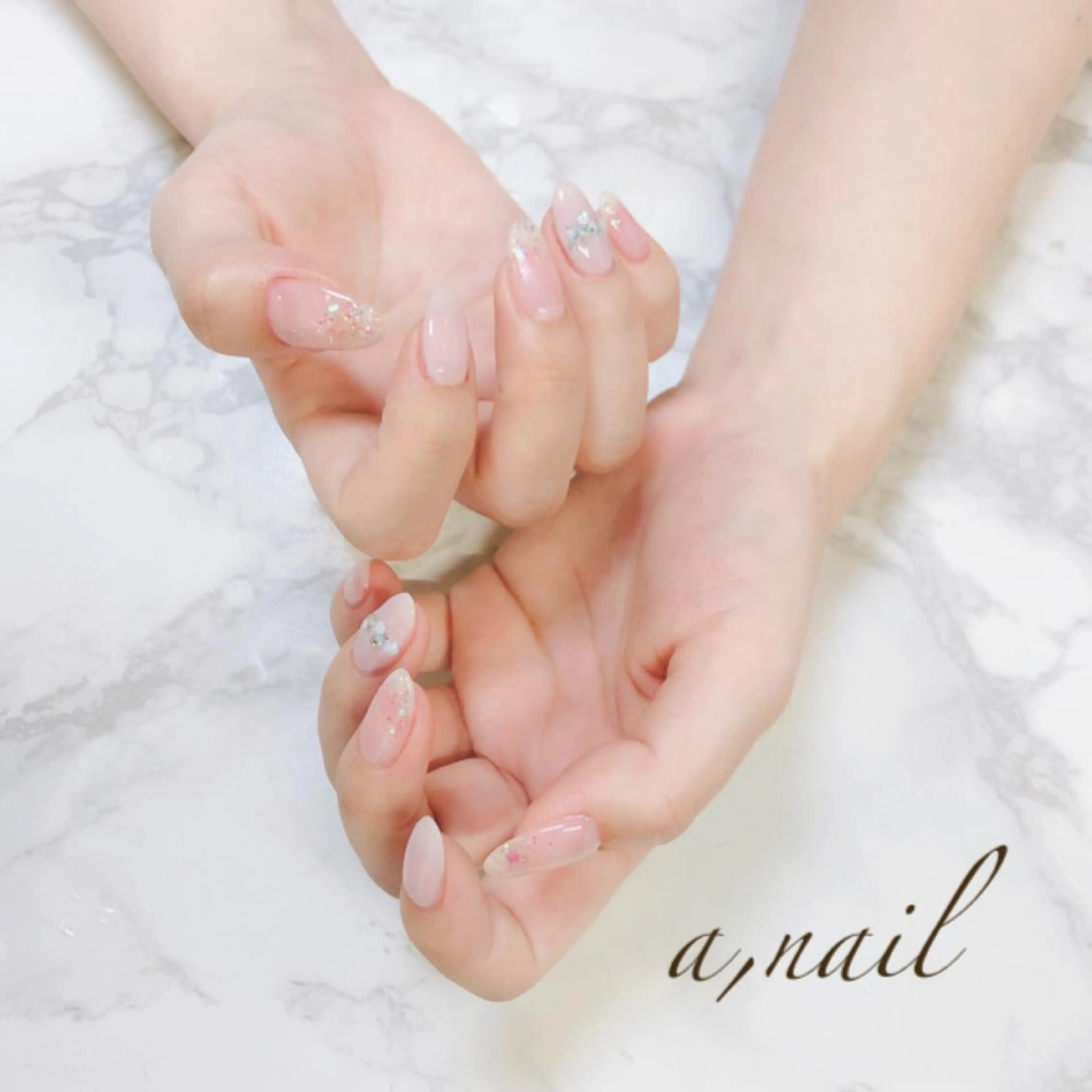 ネイル フットネイル ジェルネイル グラデーション オフィスネイル ワンカラーネイル ハンドネイル ネイルサロン エーネイルのネイルデザイン