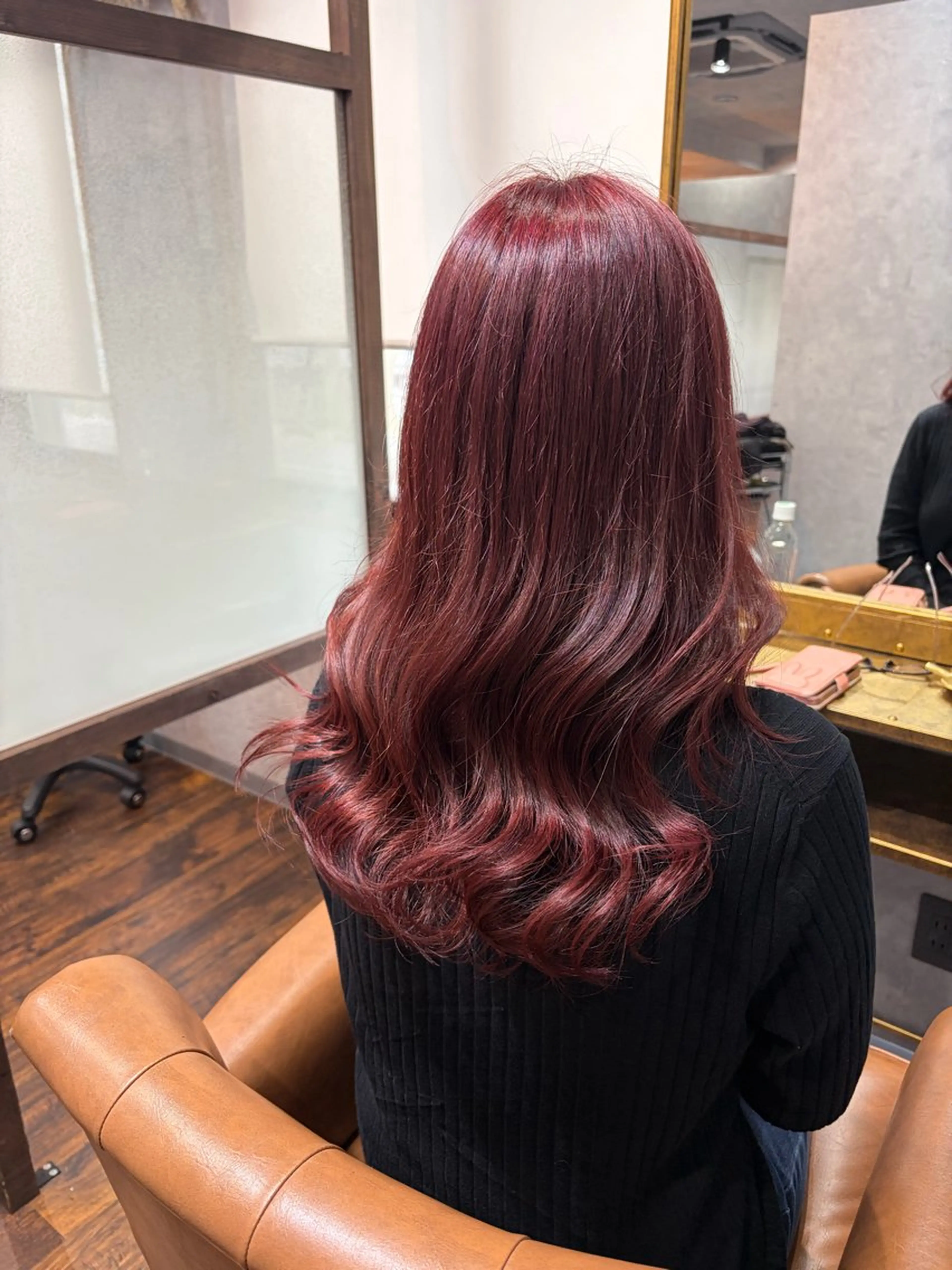 ロング カラー 野川 彩音のヘアスタイル