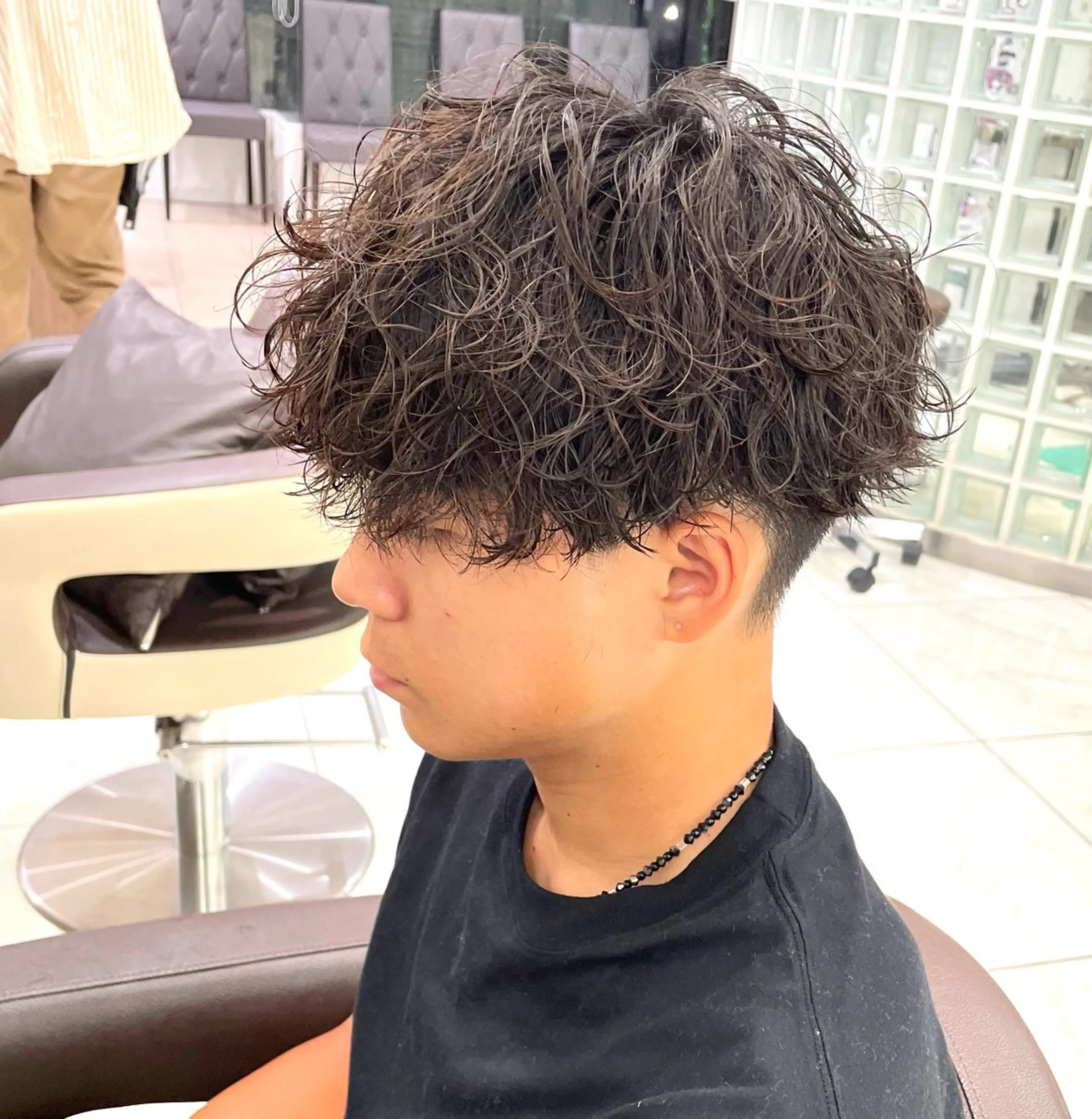 ショート パーマ メンズ 【メンズ特化】 池田大成✂︎のヘアスタイル