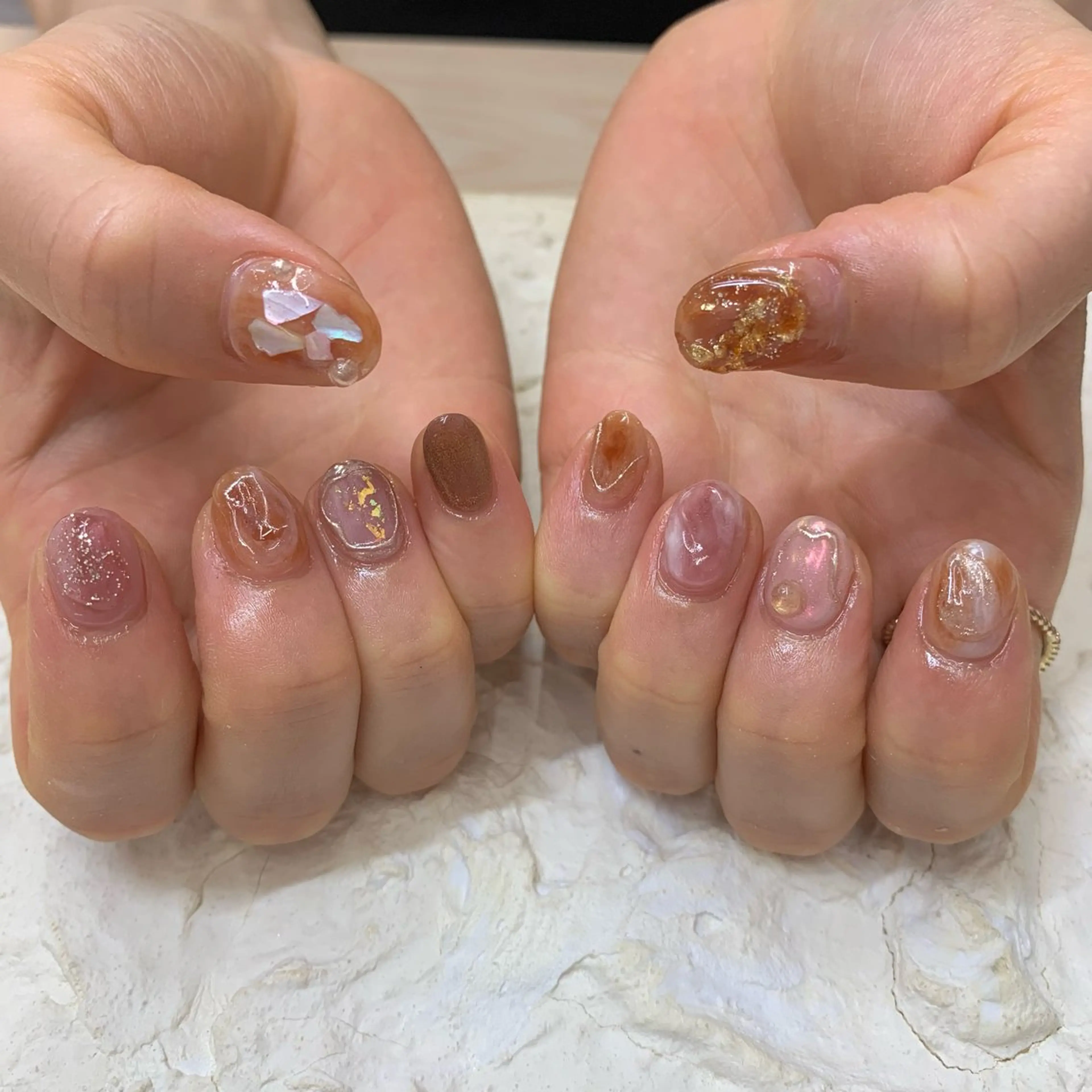 ネイル マキノ ユイのネイルデザイン