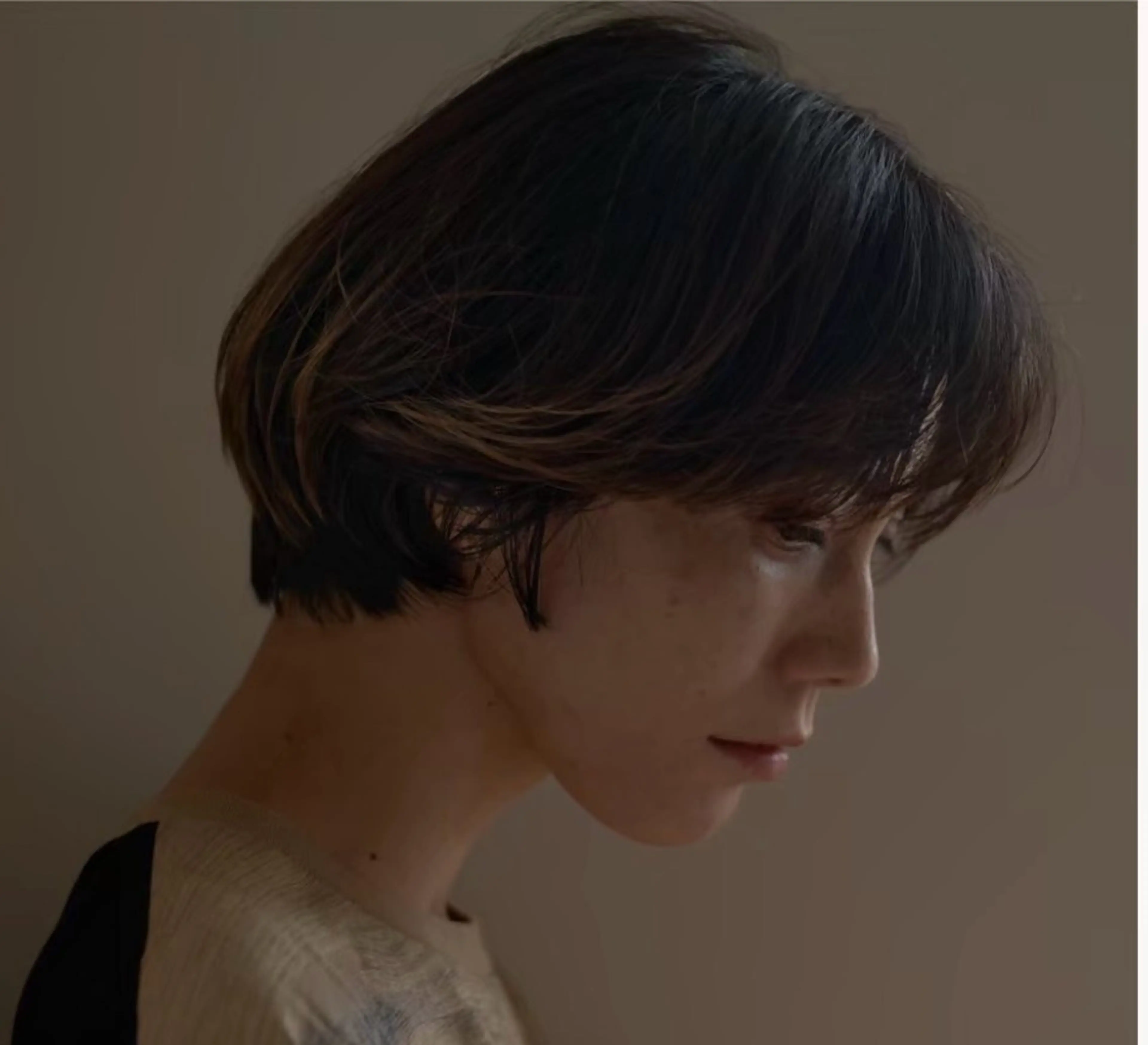 ショート カット ヘアカラー いつくし所属・ボブ/刈り上げ/ ショート越智葵葉🍃のヘアスタイル