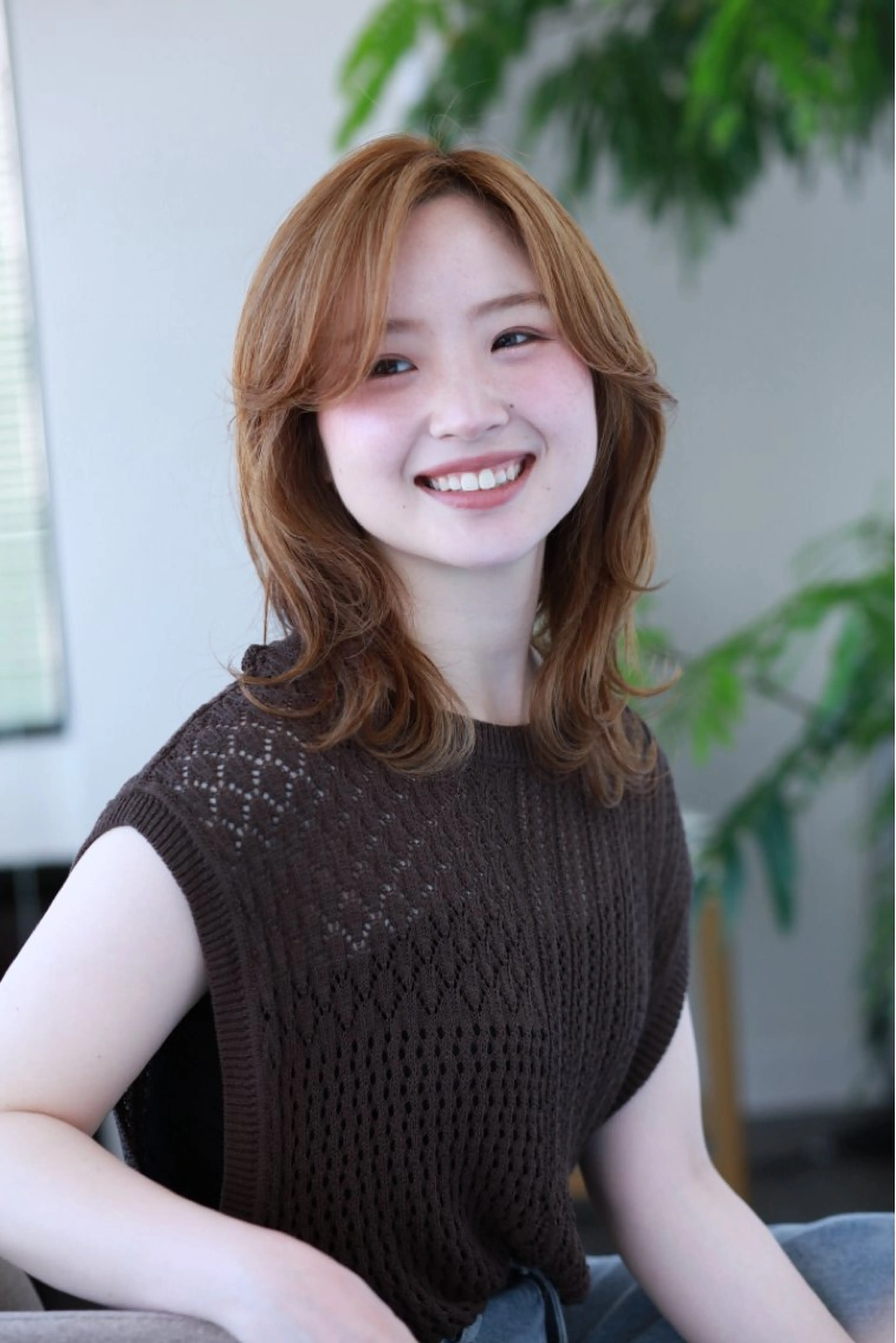 ミディアム 千代延 涼平のヘアスタイル