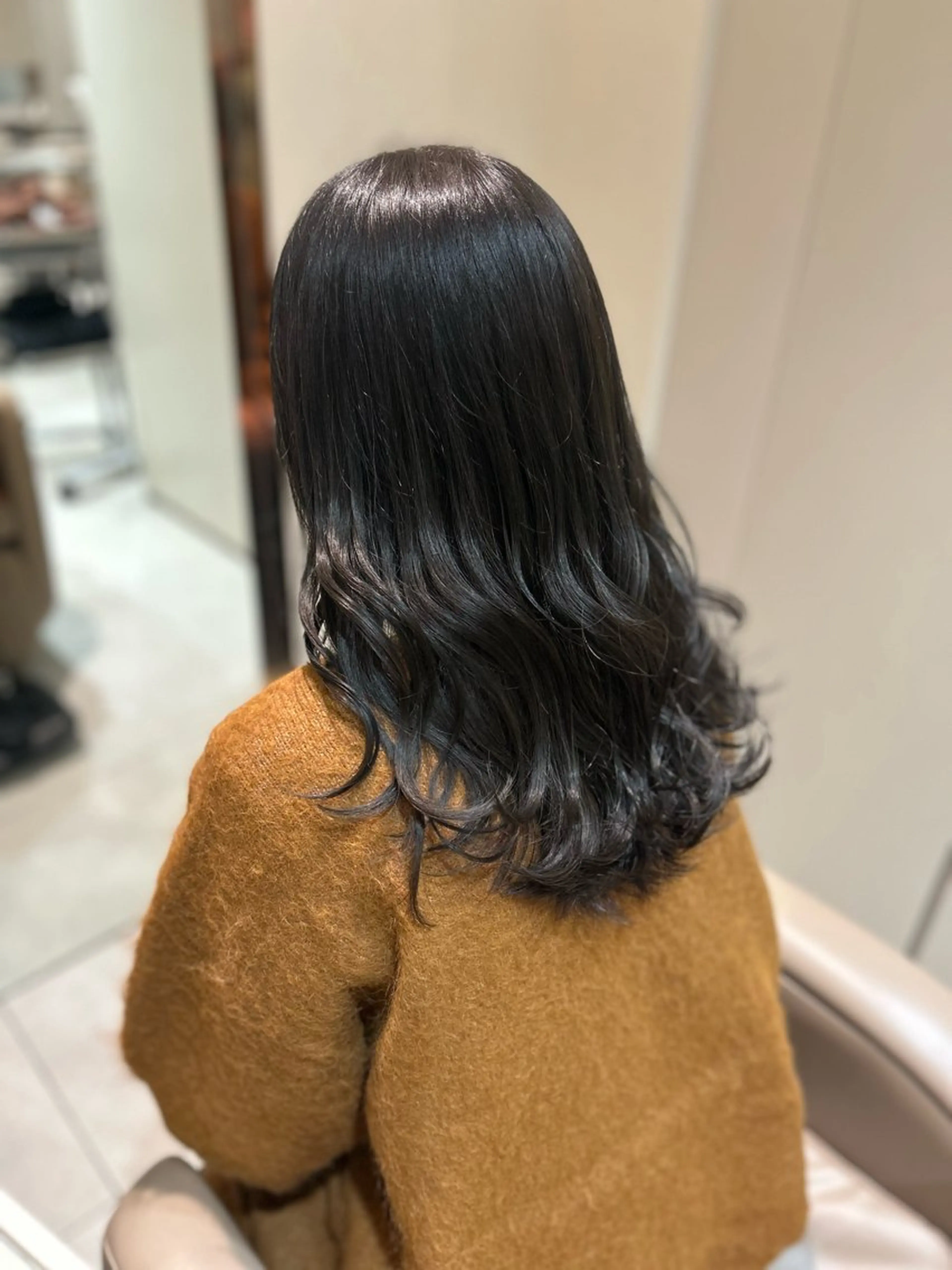 🫧透明感が叶う🫧カット+透明感カラー(アディクシー/イルミナ)+ケアトリートメント　10700→8700円の写真