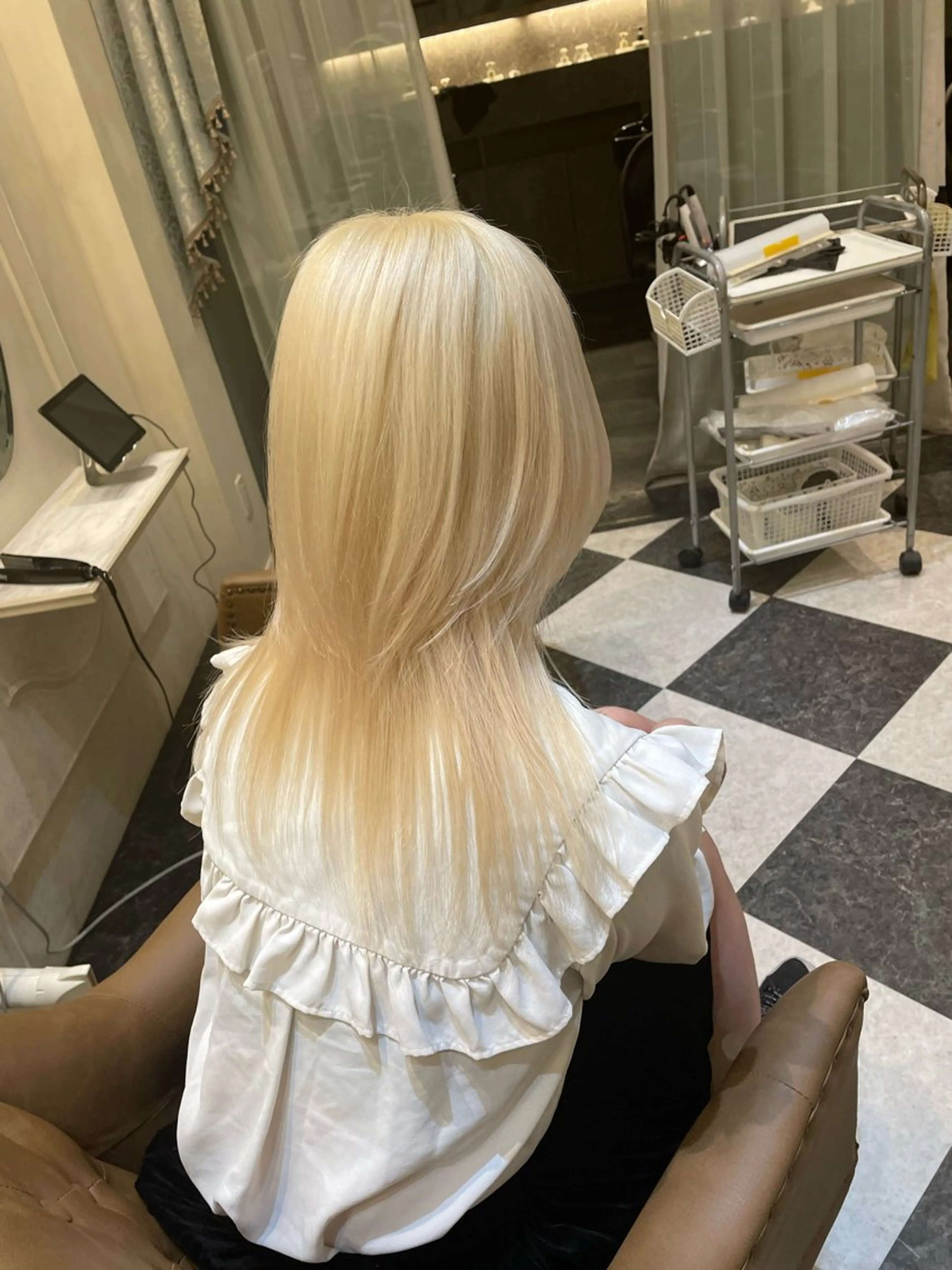 セミロング 髪質改善 トリートメント ヘアカラー トリートメント 髪質改善/美髪矯正 艶髪/Takutoのヘアスタイル