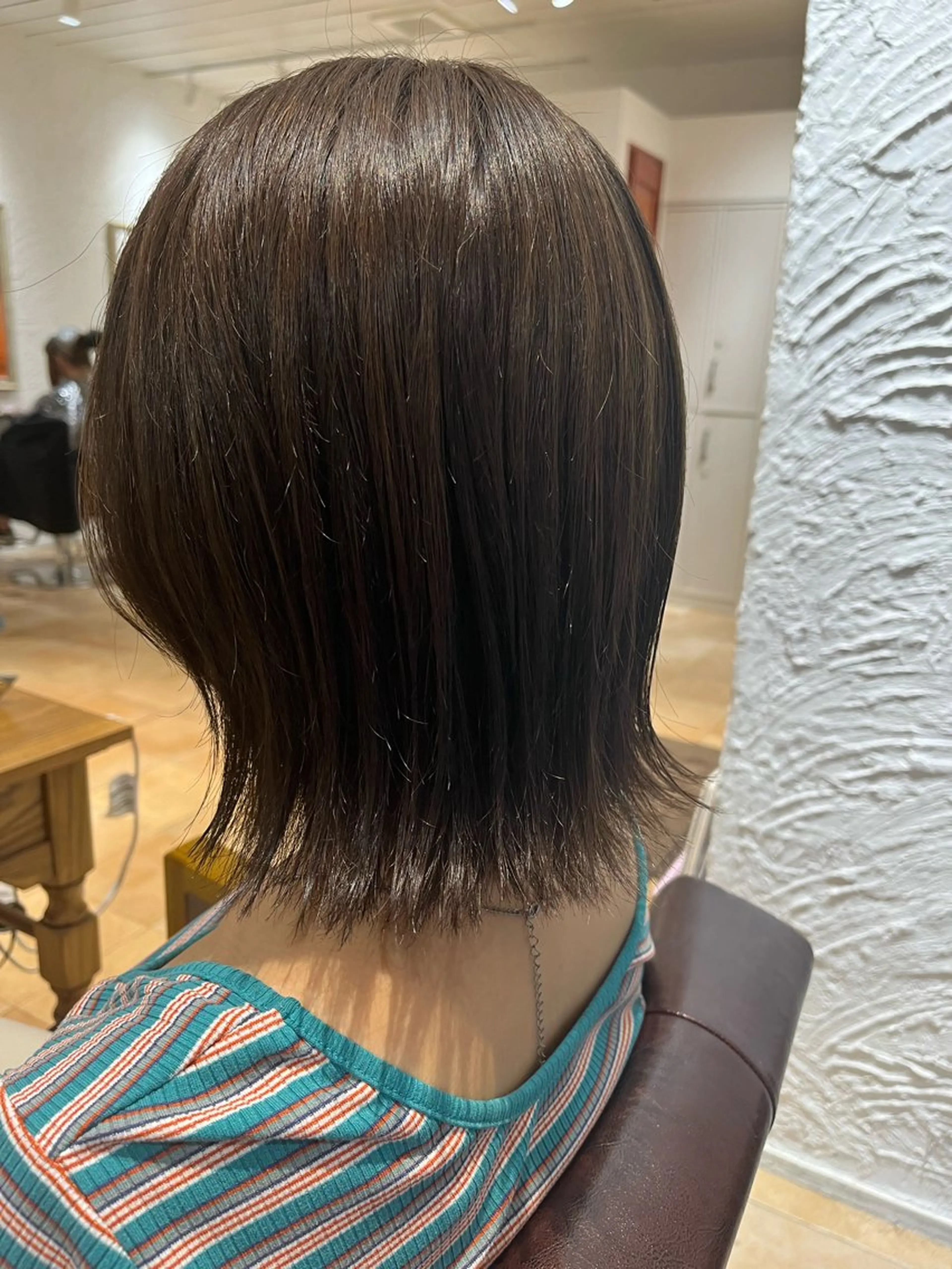 ミディアム カラー アッシュ ミント カット ヘアカラー トリートメント 🌈透明感カラー🌈 🌟吉田祐介🌟のヘアスタイル